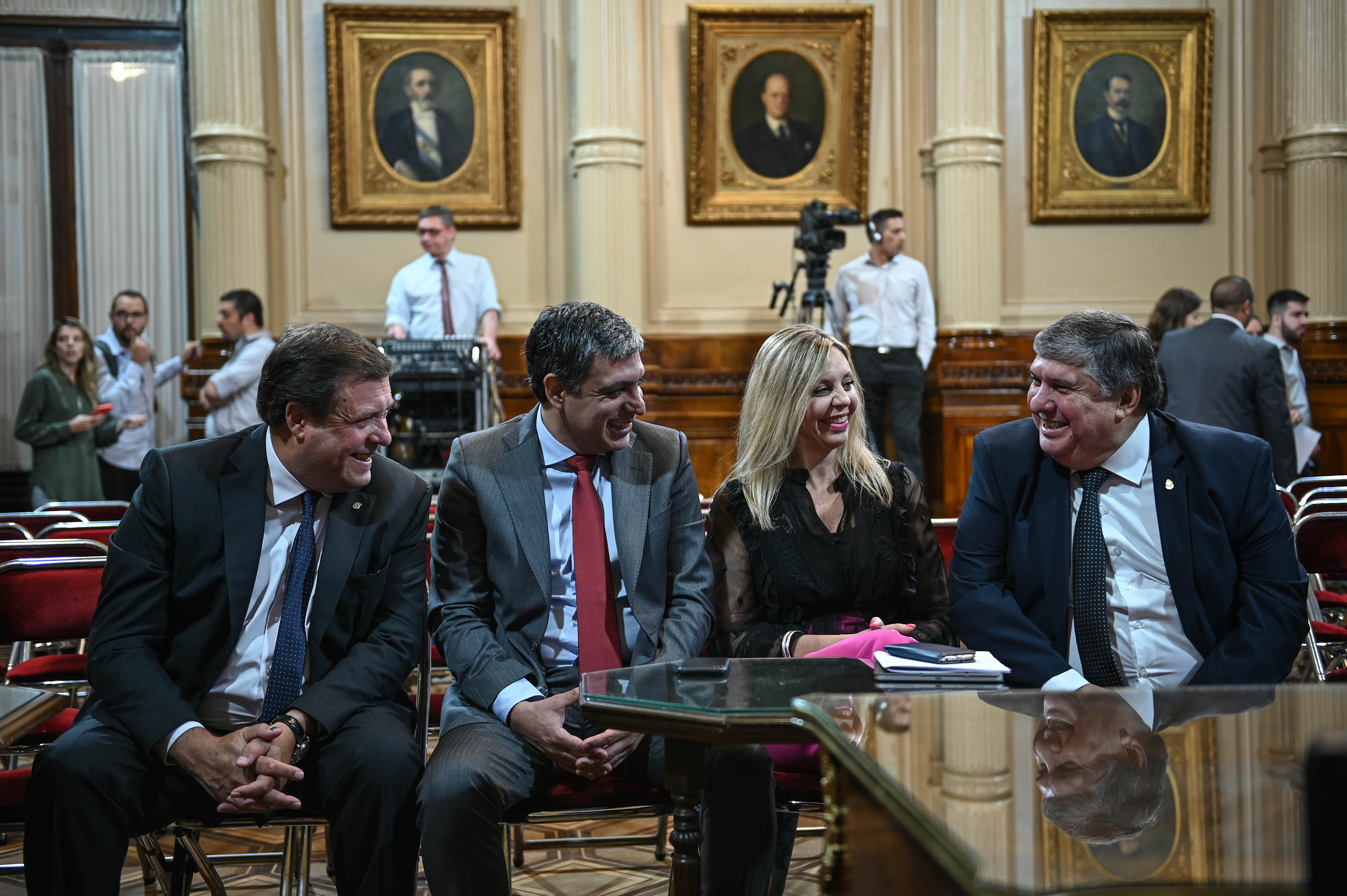 SE REUNIERON LAS SIGUIENTES COMISIONES: BICAMERAL DE FISCALIZACION DE ORGANISMOS Y ACTIVIDADES DE INTELIGENCIA (LEY 25520); BICAMERAL PERMANENTE DE SEGUIMIENTO Y CONTROL DE LA GESTIÓN DE CONTRATACIÓN Y DE PAGO DE LA DEUDA EXTERIOR DE LA NACIÓN -LEY N° 27.249-Art. 18-; EDUCACIÓN; ACCIÓN SOCIAL Y SALUD PÚBLICA; MUJERES Y DIVERSIDAD; FAMILIAS, NIÑEZ Y JUVENTUDES; Y LEGISLACIÓN PENAL.