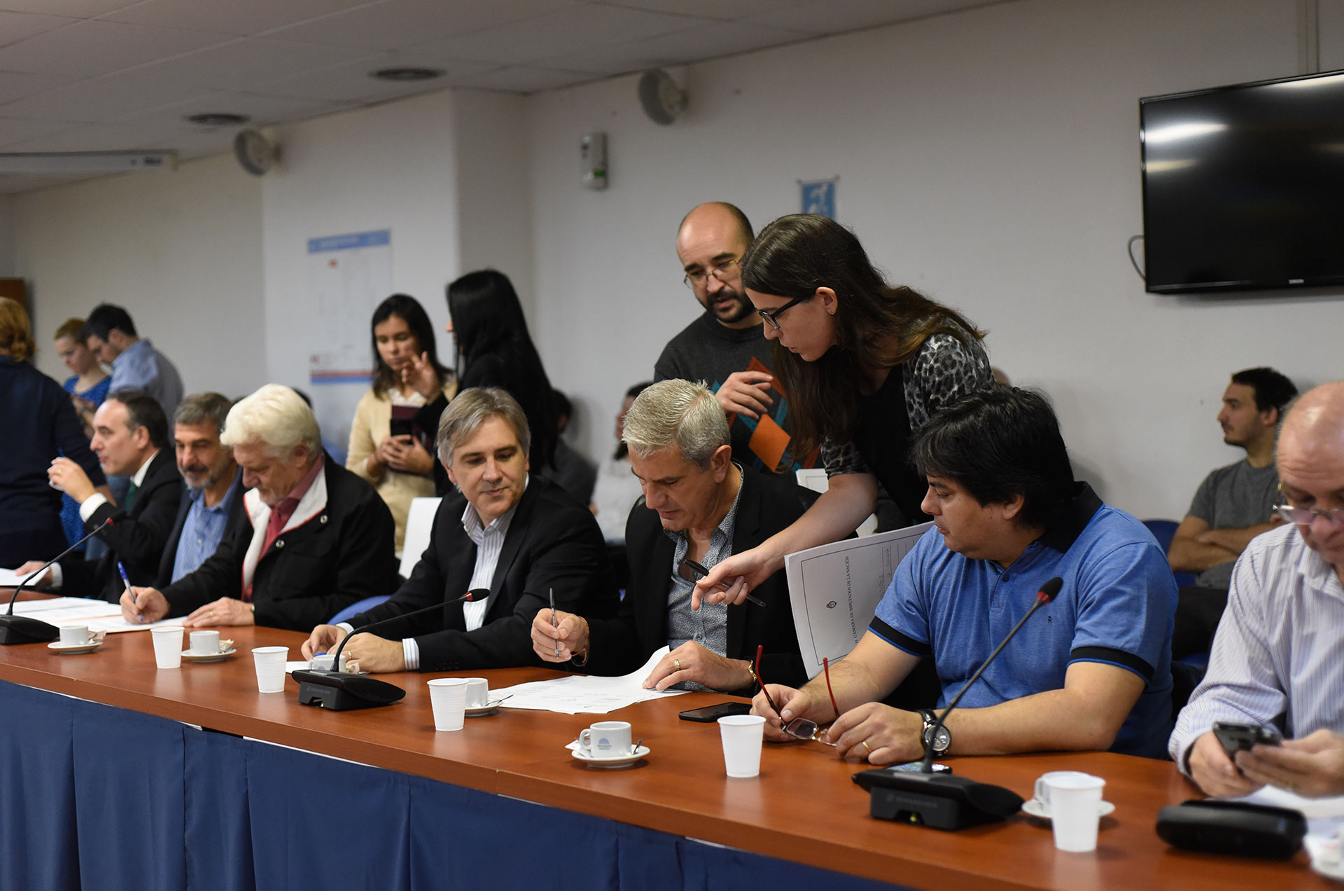 SE REUNIERON LAS COMISIONES DE LEGISLACIÓN GENERAL; DE LEGISLACIÓN PENAL; DE FAMILIA, MUJER, NIÑEZ Y ADOLESCENCIA; DE ACCIÓN SOCIAL Y SALUD PÚBLICA; DE RELACIONES EXTERIORES Y CULTO; DE ENERGÍA Y COMBUSTIBLES; Y LA PARLAMENTARIA MIXTA REVISORA DE CUENTAS