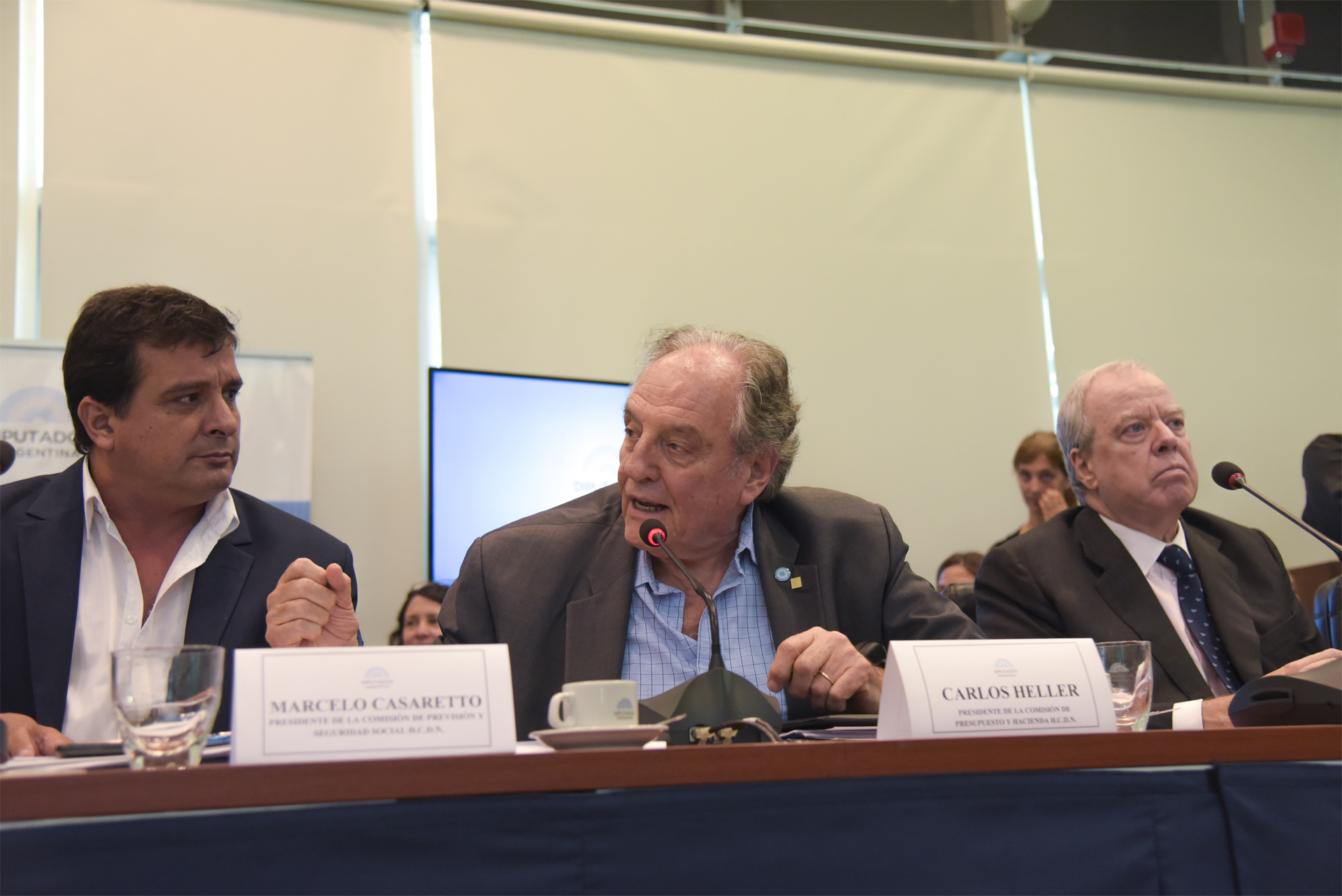 SE REUNIERON LAS COMISIONES DE PREVISIÓN Y SEGURIDAD SOCIAL Y DE FORMA CONJUNTA LAS COMISIONES DE PRESUPUESTO Y HACIENDA Y DE PREVISIÓN Y SEGURIDAD SOCIAL