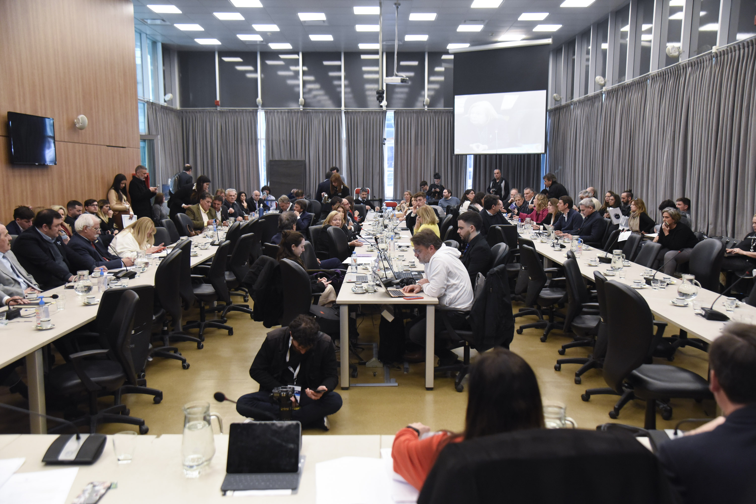 Reunión conjunta de las Comisiones de Legislación Penal; Familias, Niñez y Juventudes; Justicia; y Presupuesto y Hacienda