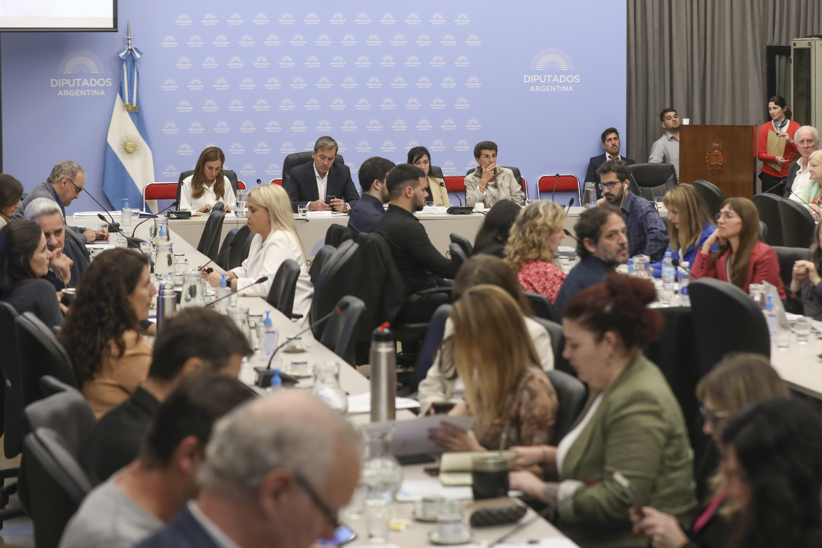 Reunión conjunta de las Comisiones de Legislación Penal; Familias, Niñez y Juventudes; Justicia; y Presupuesto y Hacienda