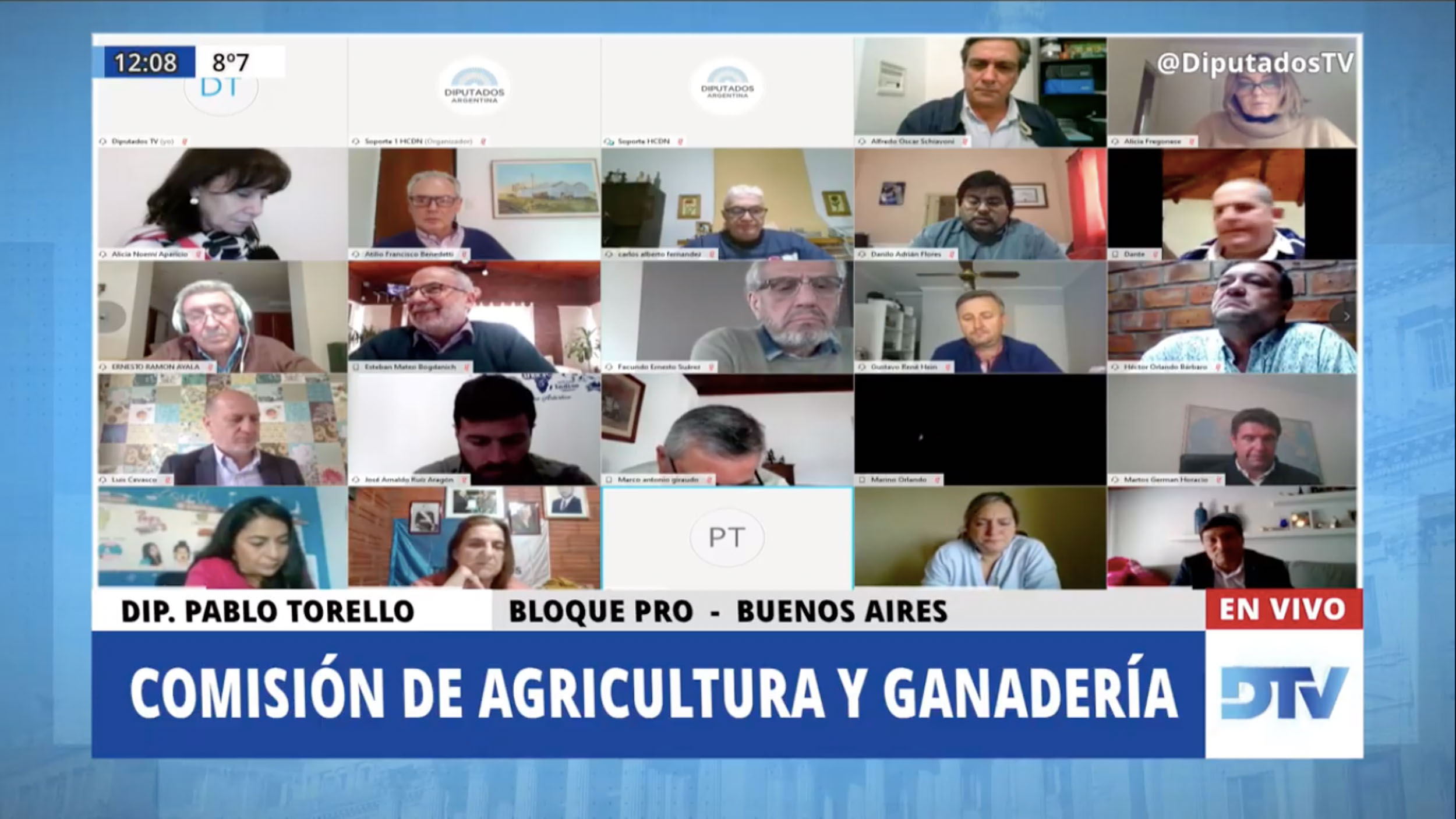 SE REUNIERON LAS COMISIONES PARLAMENTARIA MIXTA REVISORA DE CUENTAS; Y LA DE AGRICULTURA Y GANADERÍA