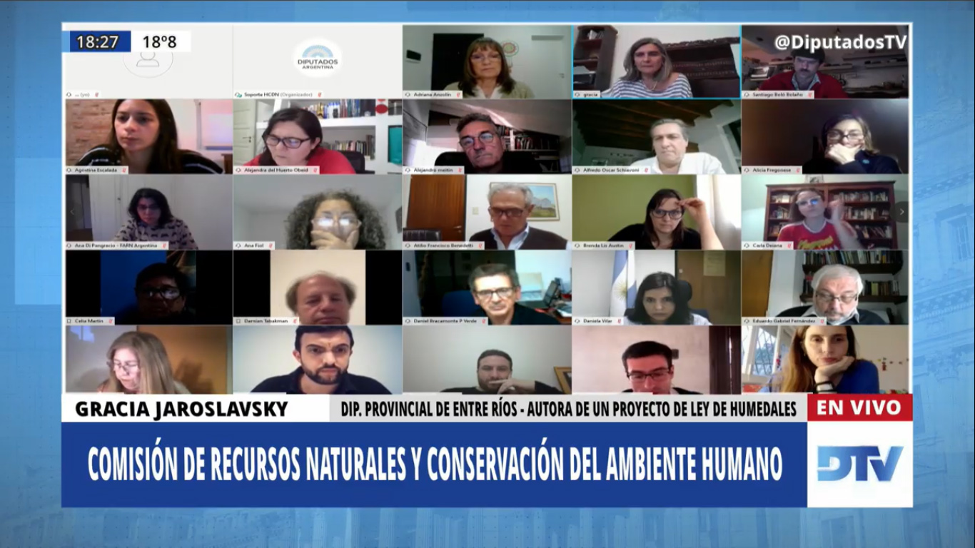 SE REUNIERON LAS COMISIONES DE DERECHOS HUMANOS Y GARANTÍAS, Y DE RECURSOS NATURALES Y CONSERVACIÓN DEL AMBIENTE HUMANO