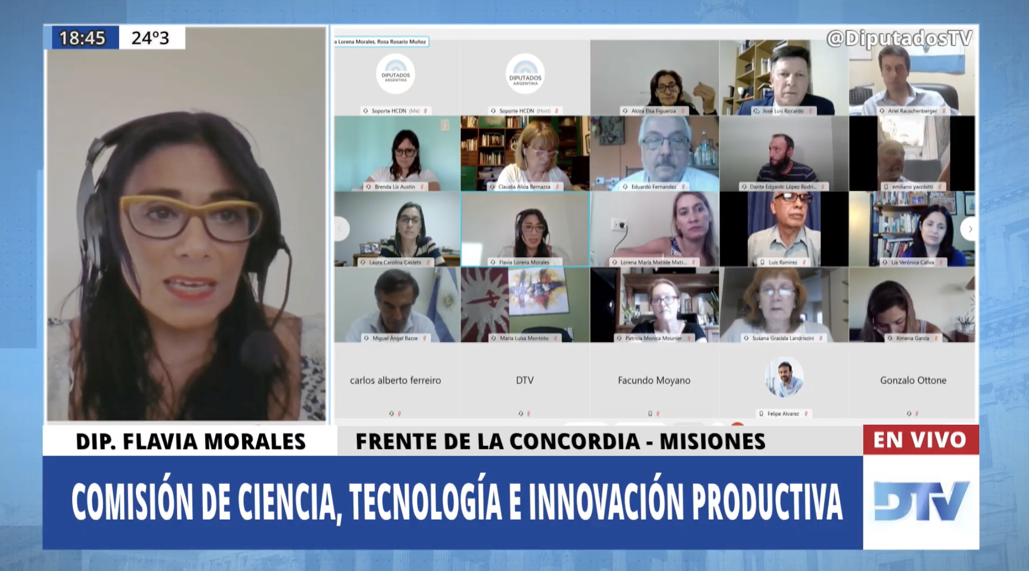 SE REUNIÓ LA COMISIÓN DE CIENCIA, TECNOLOGÍA E INNOVACIÓN PRODUCTIVA