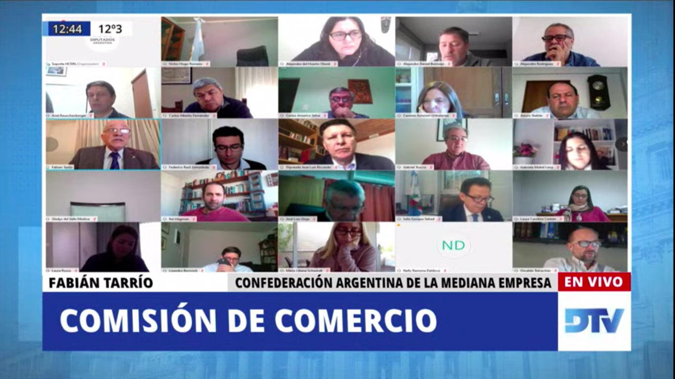 SE REUNIERON LAS COMISIONES DE COMERCIO; DE FAMILIAS, NIÑEZ Y JUVENTUDES; Y DE COMUNICACIONES E INFORMÁTICA