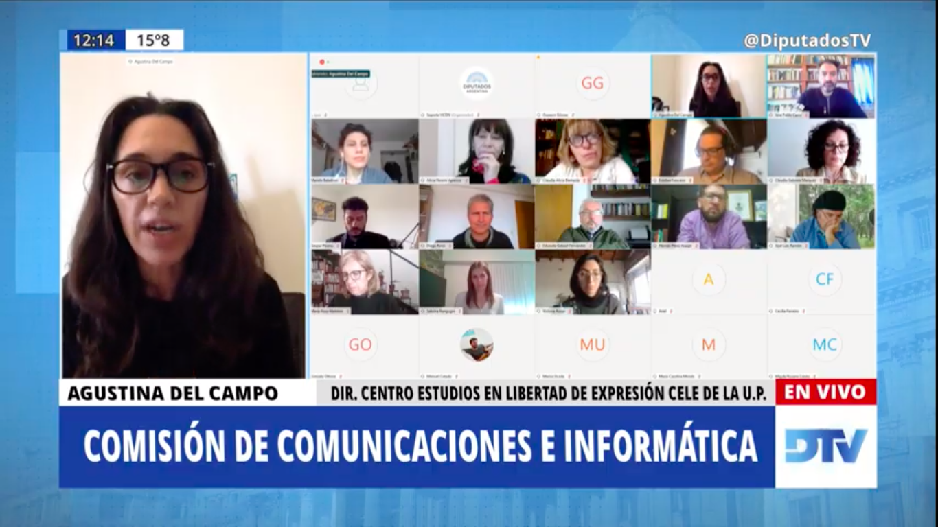 SE REUNIÓ LA COMISIÓN DE COMUNICACIONES E INFORMÁTICA