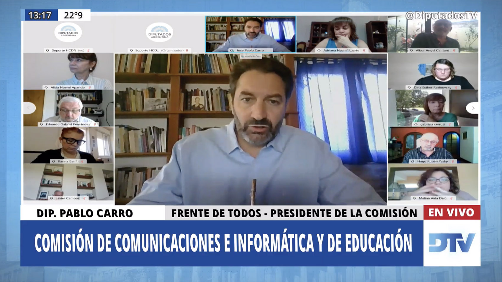 SE REUNIERON LAS COMISIONES DE LEGISLACIÓN PENAL; DE COMUNICACIONES E INFORMÁTICA; DE EDUCACIÓN; DE RELACIONES EXTERIORES Y CULTO; Y DE RECURSOS N ATURALES Y CONSERVACIÓN DEL AMBIENTE HUMANO