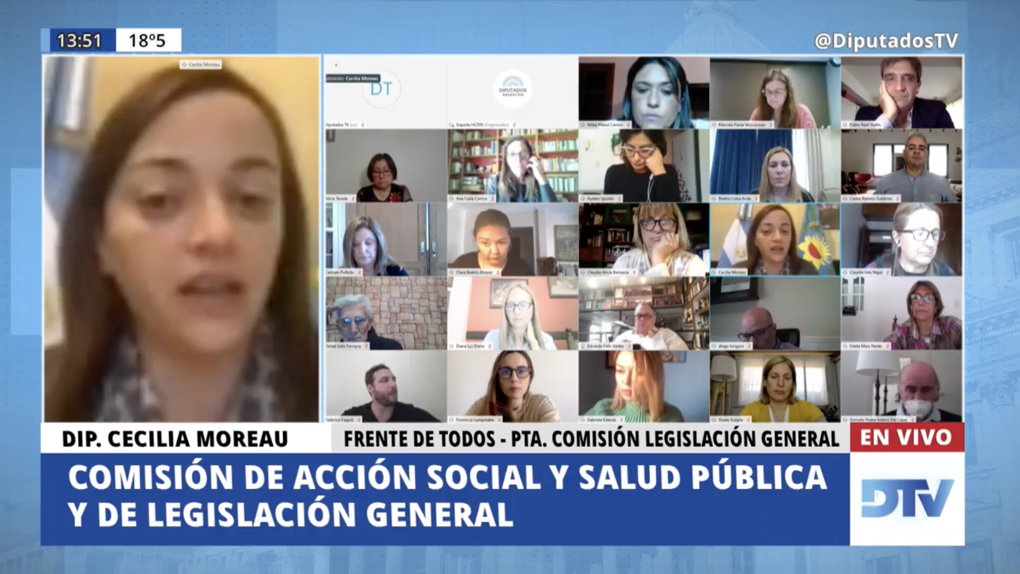 SE REUNIERON LAS COMISIONES DE ACCIÓN SOCIAL Y SALUD PÚBLICA, Y DE LEGISLACIÓN GENERAL