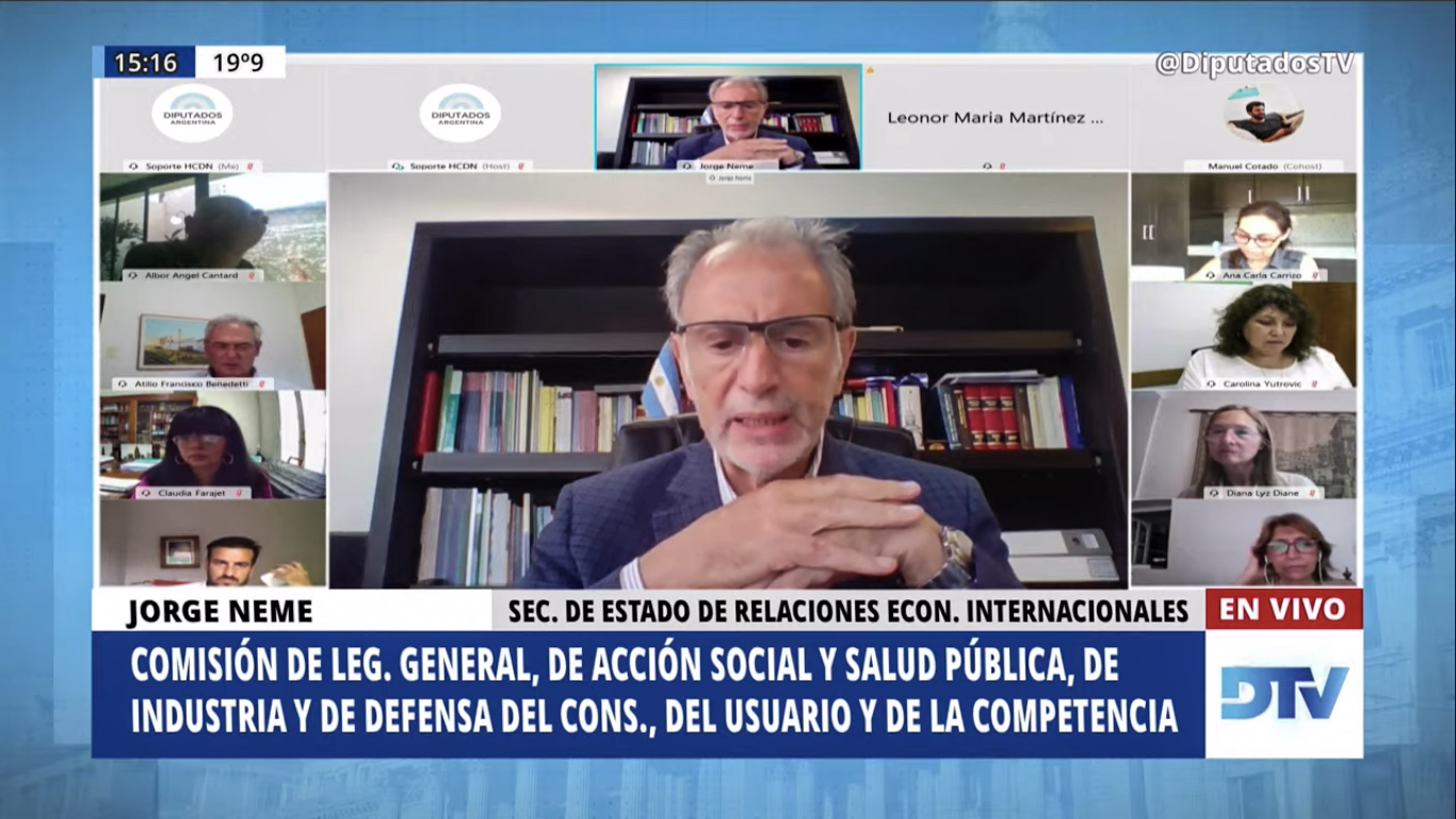 SE REUNIERON LAS COMISIONES DE AGRICULTURA Y GANADERÍA; LEGISLACIÓN GENERAL; ACCIÓN SOCIAL Y SALUD PÚBLICA; DEFENSA DEL CONSUMIDOR, DEL USUARIO Y DE LA COMPETENCIA; INDUSTRIA; DISCAPACIDAD; SEGURIDAD INTERIOR; JUSTICIA; Y LEGISLACIÓN PENAL