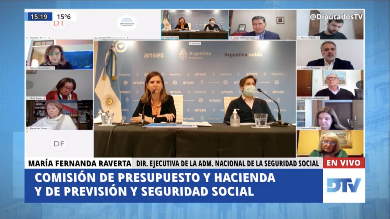 SE REUNIERON LAS COMISIONES DE PRESUPUESTO Y HACIENDA, Y DE PREVISIÓN Y SEGURIDAD SOCIAL