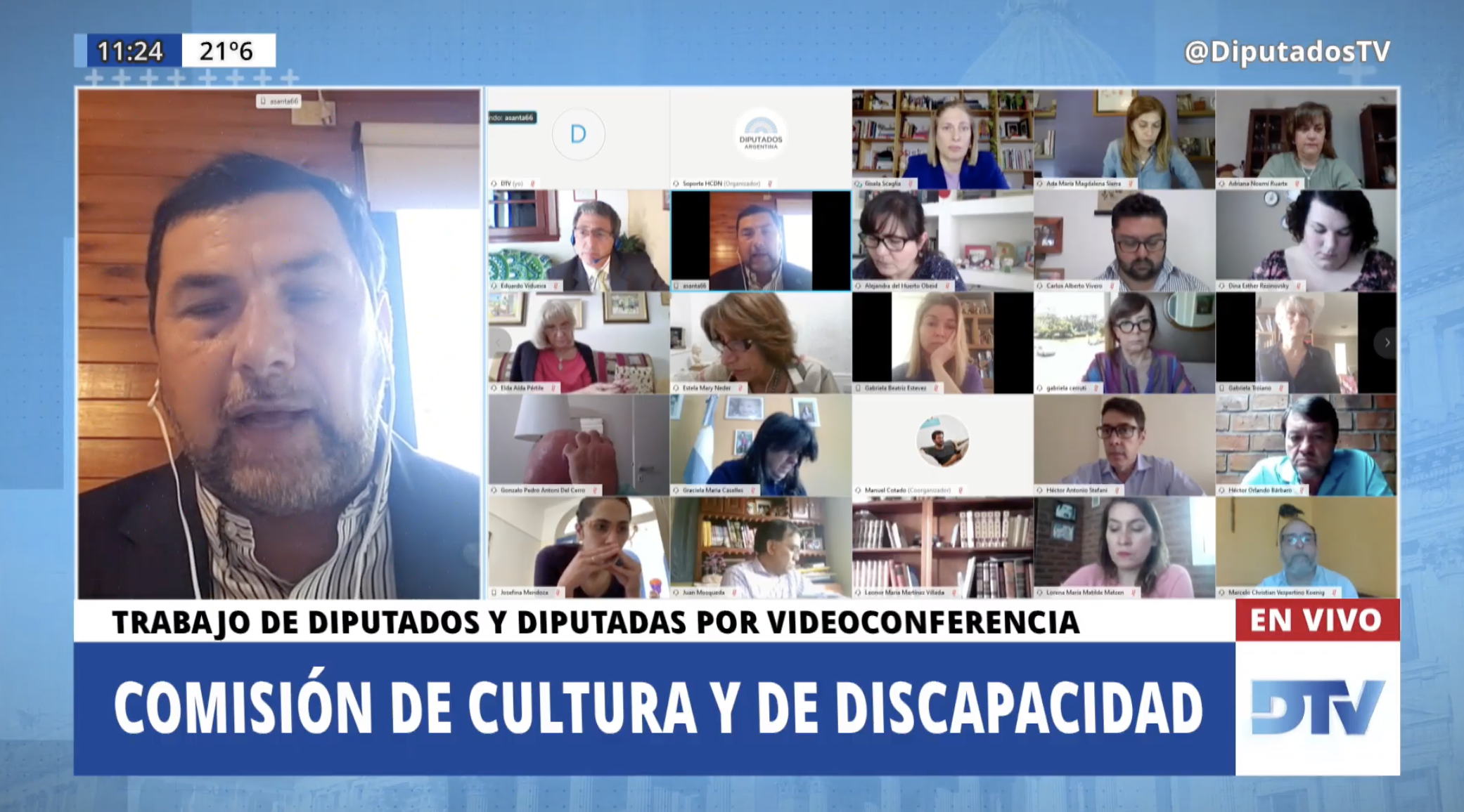 SE REUNIERON LAS COMISIONES DE CULTURA Y DE DISCAPACIDAD