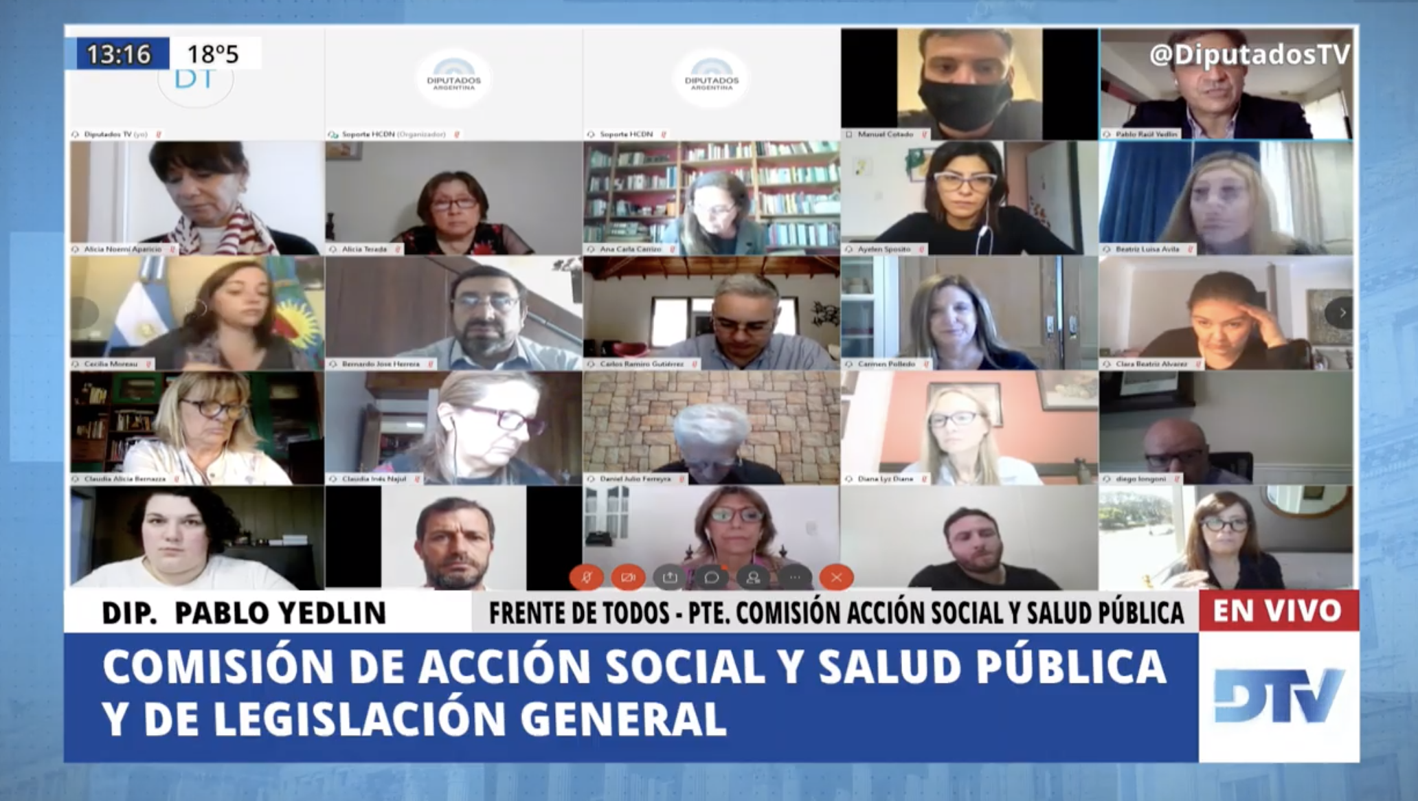 SE REUNIERON LAS COMISIONES DE ACCIÓN SOCIAL Y SALUD PÚBLICA, Y DE LEGISLACIÓN GENERAL