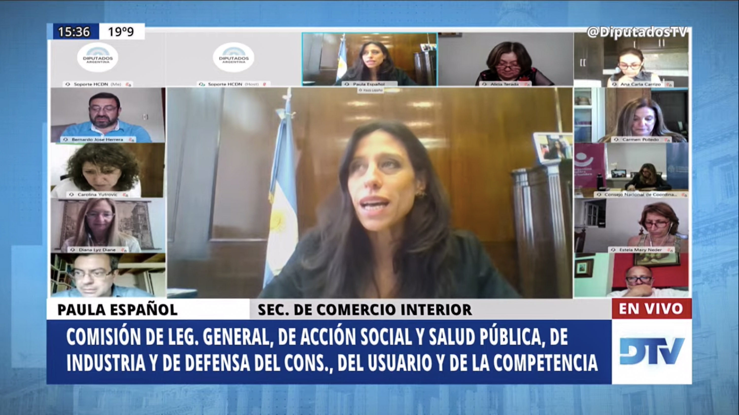 SE REUNIERON LAS COMISIONES DE AGRICULTURA Y GANADERÍA; LEGISLACIÓN GENERAL; ACCIÓN SOCIAL Y SALUD PÚBLICA; DEFENSA DEL CONSUMIDOR, DEL USUARIO Y DE LA COMPETENCIA; INDUSTRIA; DISCAPACIDAD; SEGURIDAD INTERIOR; JUSTICIA; Y LEGISLACIÓN PENAL