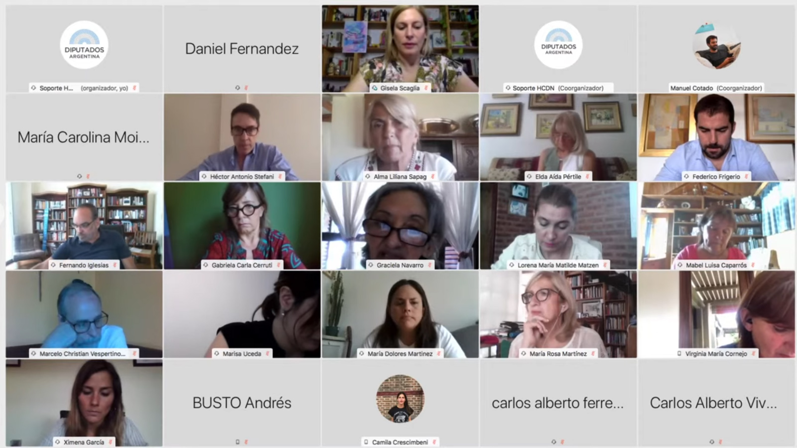 SE REUNIERON LAS COMISIONES ESPECIAL MIXTA DISPUESTA EN LOS ARTÍCULOS 55 Y 56 DE LA LEY 27.541; DE CULTURA; DE LEGISLACIÓN GENERAL; DE MUJERES Y DIVERSIDAD; Y DE COMUNICACIONES E INFORMÁTICA