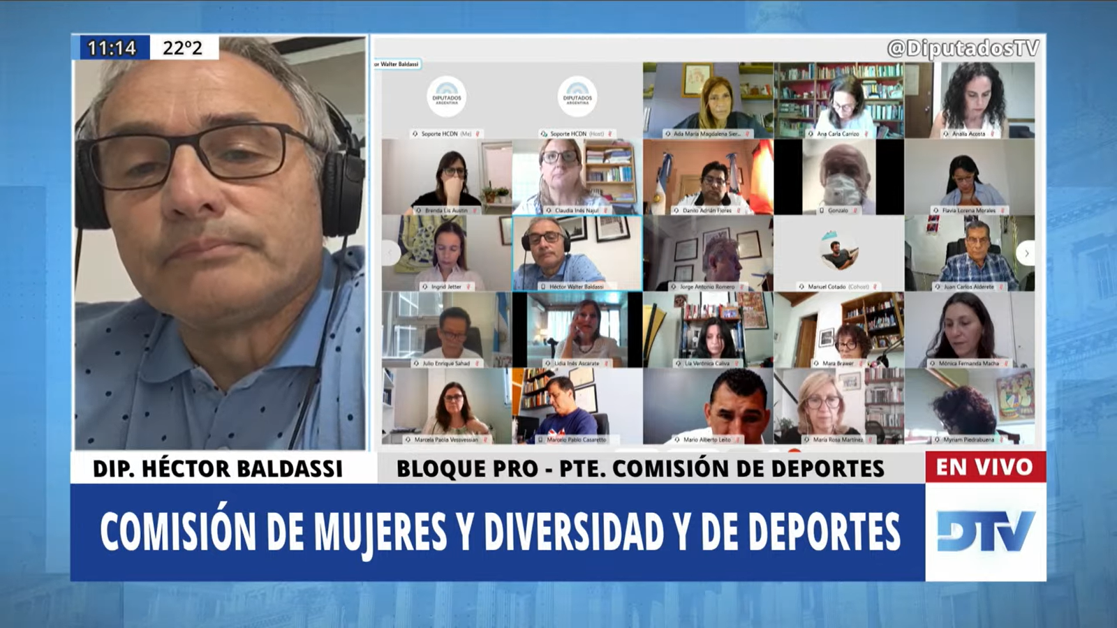 SE REUNIERON LAS COMISIONES DE MUJERES Y DIVERSIDAD; DEPORTES; PRESUPUESTO Y HACIENDA; ASUNTOS CONSTITUCIONALES; LEGISLACIÓN DEL TRABAJO; Y RECURSOS NATURALES Y CONSERVACION DEL AMBIENTE HUMANO
