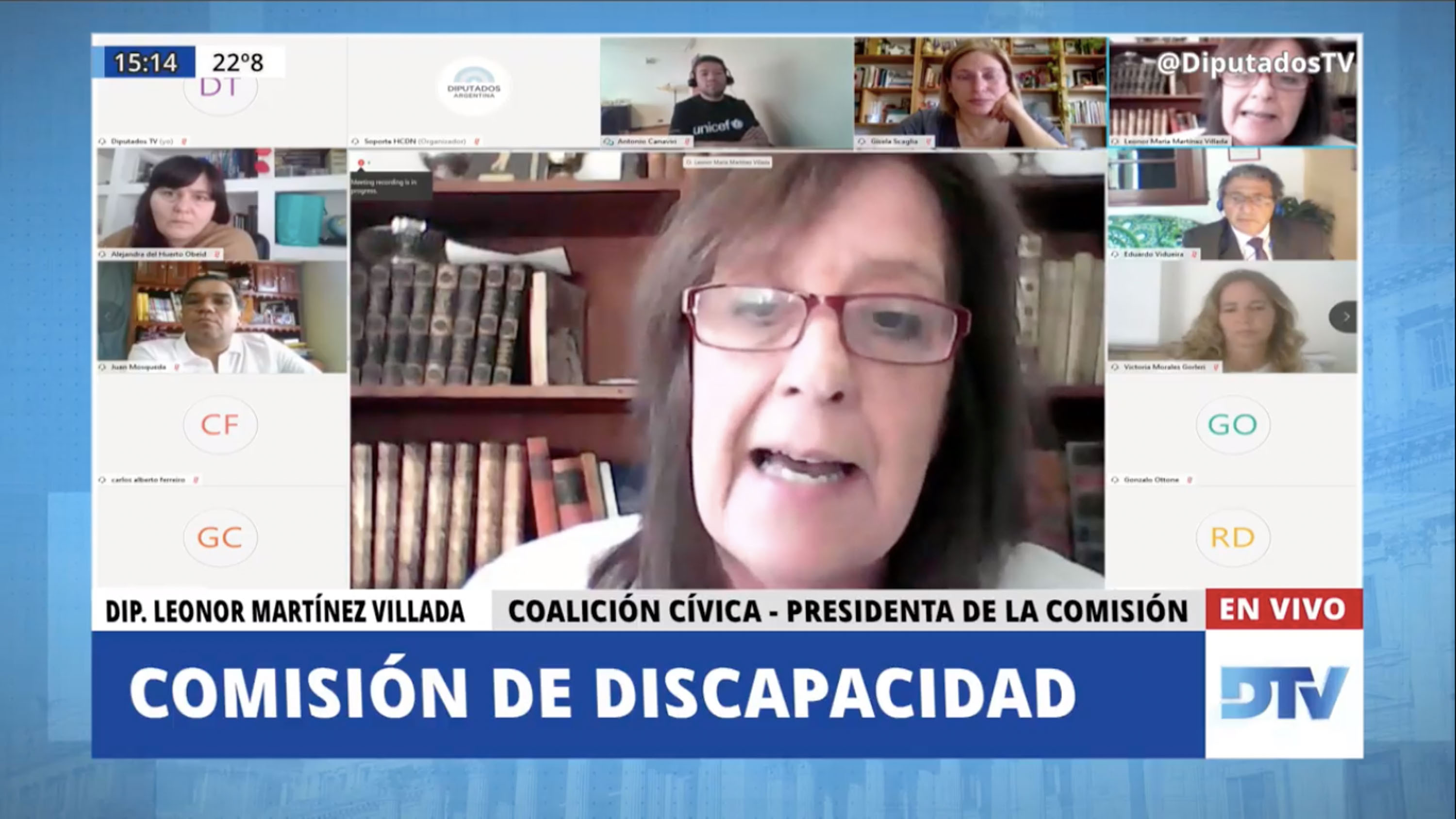 SE REUNIERON LAS COMISIONES DE DISCAPACIDAD; Y DE RECURSOS NATURALES Y CONSERVACIÓN DEL AMBIENTE HUMANO