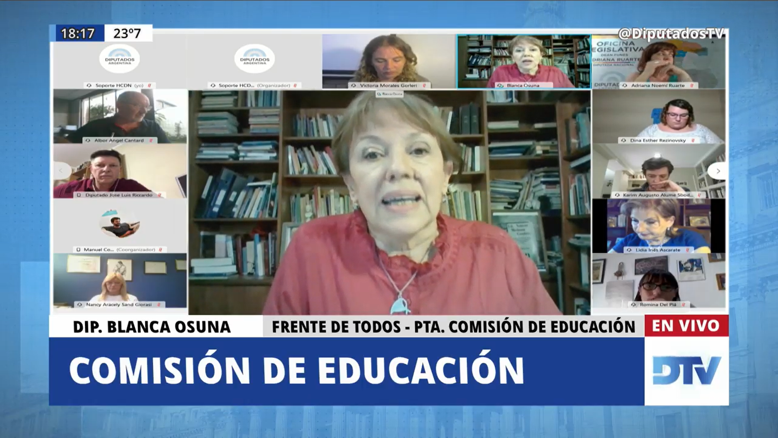 SE REUNIERON LAS COMISIONES DE MERCOSUR; DE FINANZAS; DE COMERCIO; Y DE EDUCACIÓN