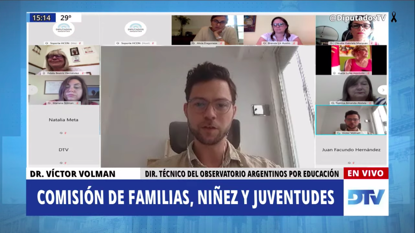 SE REUNIÓ LA COMISIÓN DE FAMILIAS, NIÑEZ Y JUVENTUDES