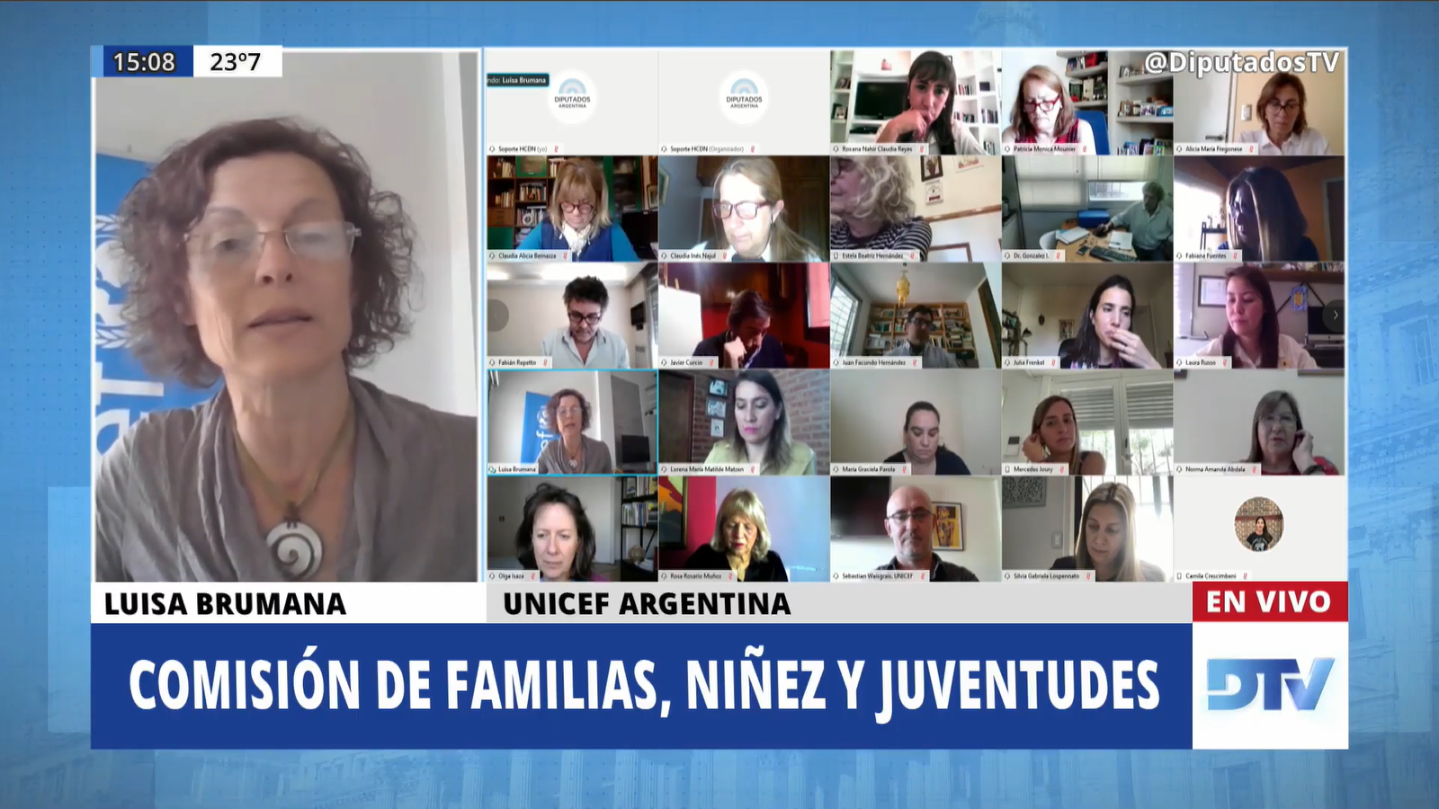SE REUNIERON LAS COMISIONES DE FAMILIAS, NIÑEZ Y JUVENTUDES; Y DE RELACIONES EXTERIORES Y CULTO