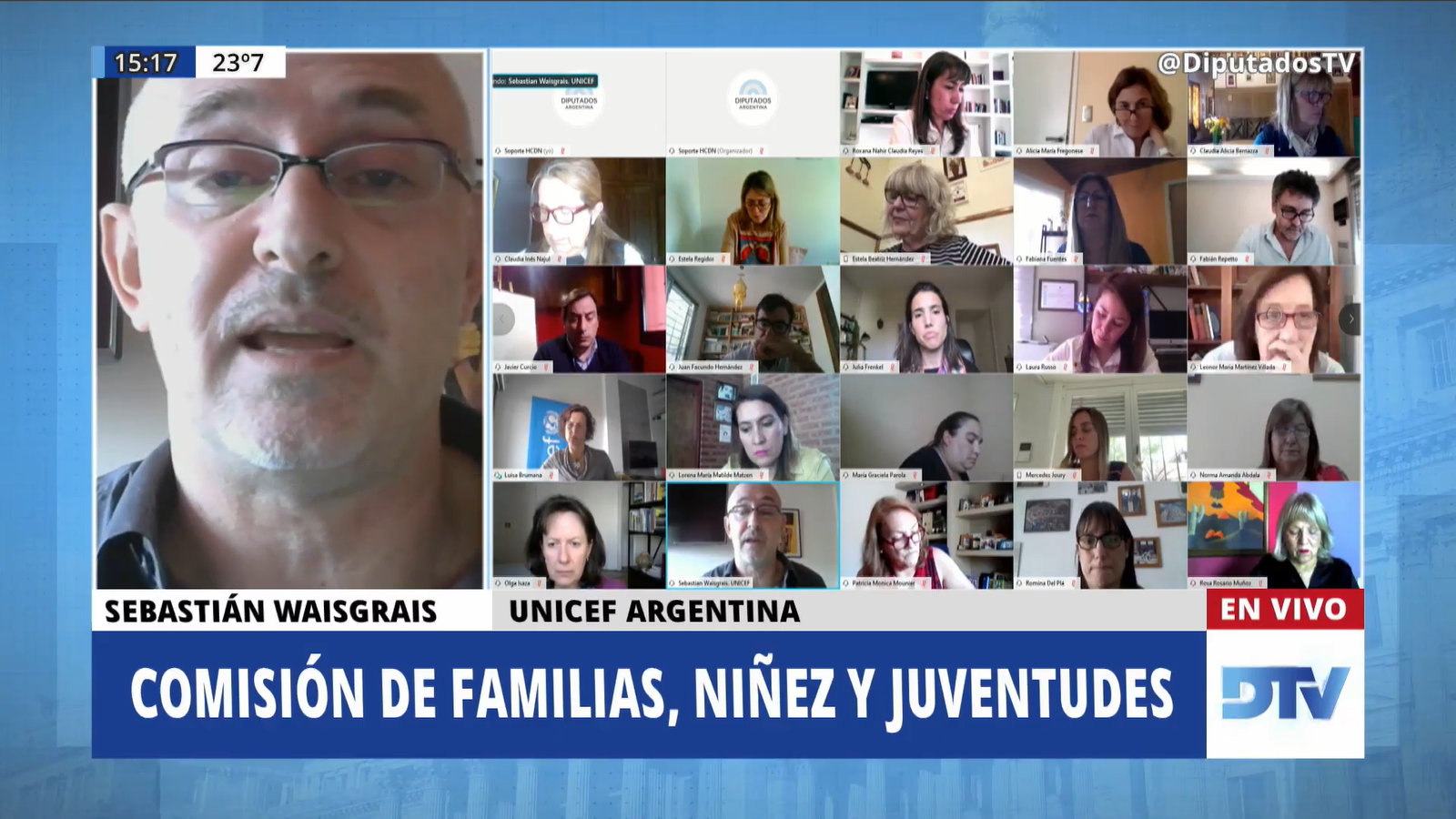 SE REUNIERON LAS COMISIONES DE FAMILIAS, NIÑEZ Y JUVENTUDES; Y DE RELACIONES EXTERIORES Y CULTO