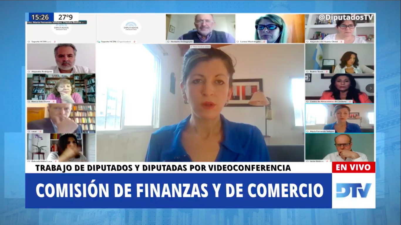 SE REUNIERON LAS COMISIONES DE AGRICULTURA Y GANADERÍA; DE FINANZAS; Y DE COMERCIO