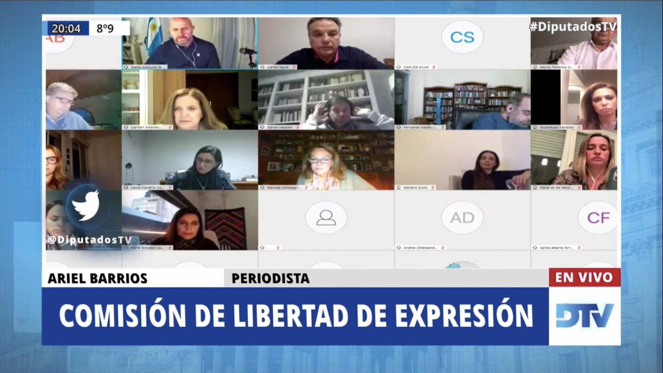 SE REUNIERON LAS COMISIONES DE SEGURIDAD INTERIOR Y DE LIBERTAD DE EXPRESIÓN