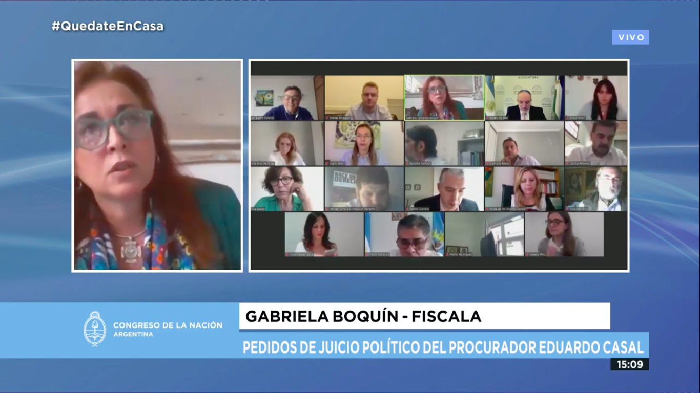 SE REUNIERON LAS COMISIONES BICAMERAL PERMANENTE DE SEGUIMIENTO Y CONTROL DEL MINISTERIO PÚBLICO DE LA NACIÓN -LEY 24.946-; Y LA DE RECURSOS NATURALES Y CONSERVACIÓN DEL AMBIENTE HUMANO