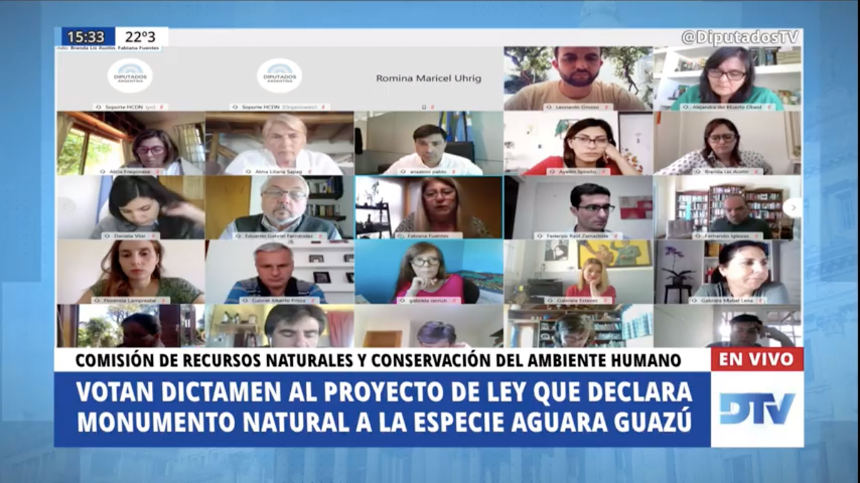 SE REUNIERON LAS COMISIONES DE RECURSOS NATURALES Y CONSERVACIÓN DEL AMBIENTE HUMANO; Y LA BICAMERAL PERMANENTE DE SEGUIMIENTO Y CONTROL DEL MINISTERIO PÚBLICO DE LA NACIÓN -LEY 24.946-