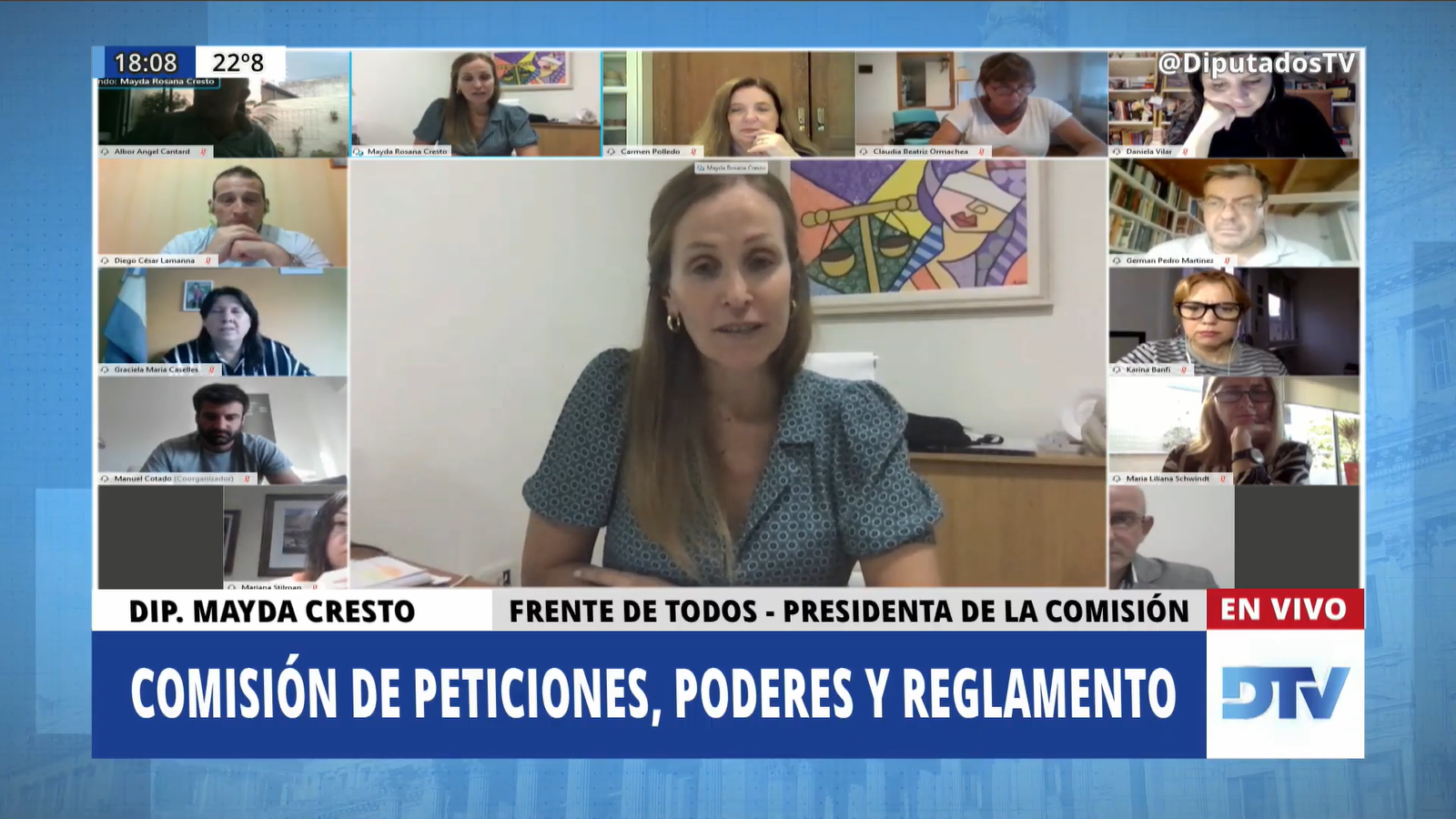 SE REUNIÓ LA COMISIÓN BICAMERAL DE PROMOCIÓN Y SEGUIMIENTO DE LA COMUNICACIÓN AUDIOVISUAL, LAS TECNOLOGÍAS DE LAS TELECOMUNICACIONES Y LA DIGITALIZACIÓN; Y LA COMISIÓN DE PETICIONES, PODERES Y REGLAMENTO