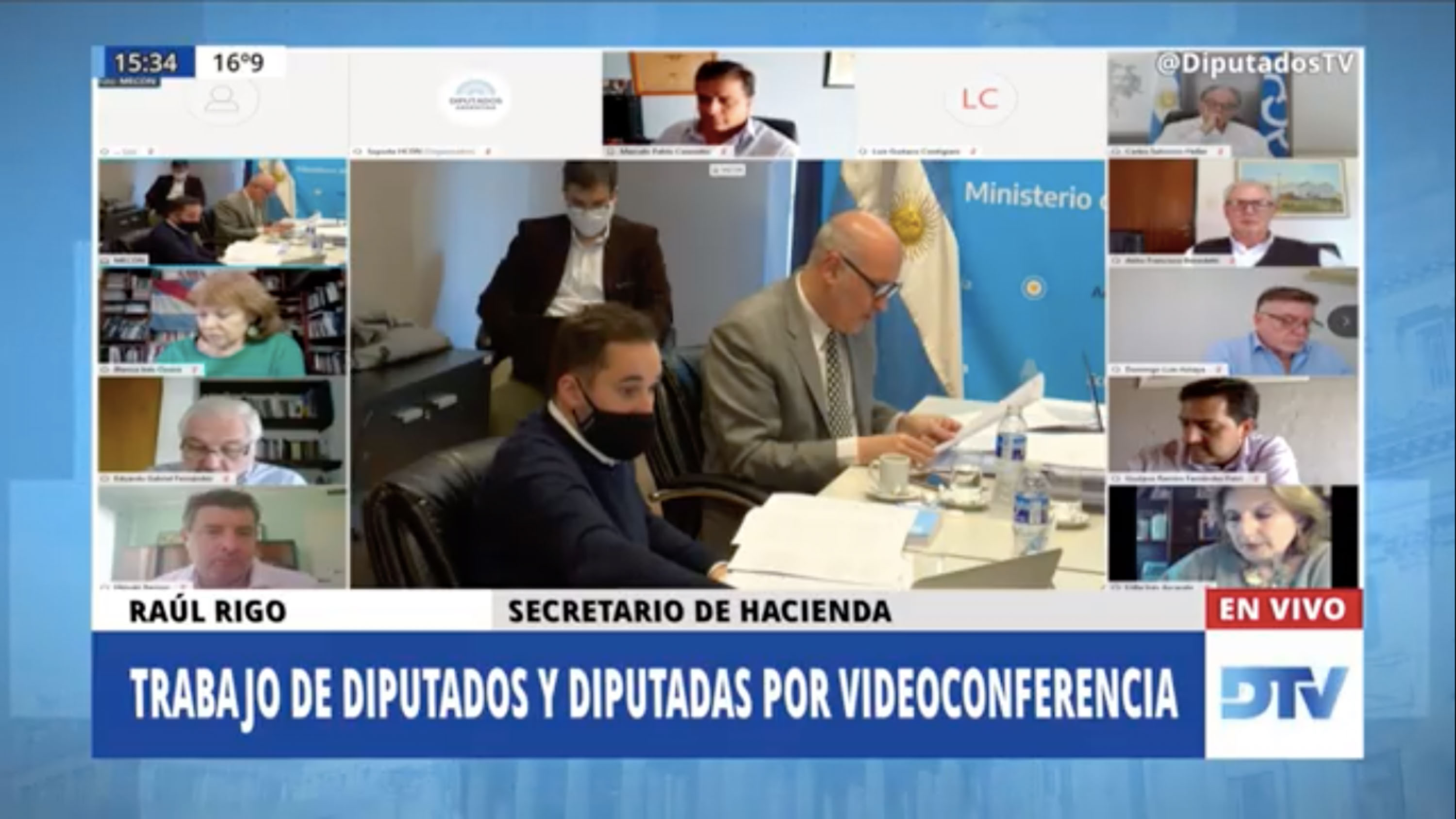 SE REUNIÓ LA COMISIÓN DE PRESUPUESTO Y HACIENDA