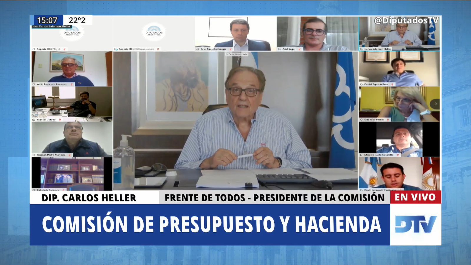 SE REUNIERON LAS COMISIONES DE FAMILIAS, NIÑEZ Y JUVENTUDES; Y DE PRESUPUESTO Y HACIENDA