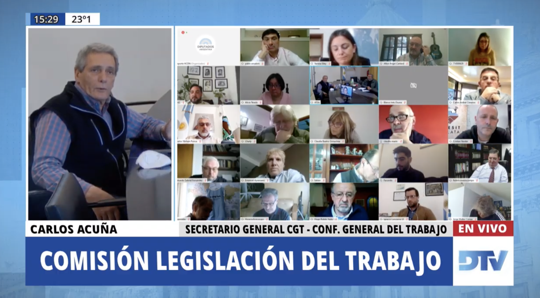 SE REUNIERON LAS COMISIONES DE LEGISLACIÓN DEL TRABAJO; LA ESPECIAL MIXTA DISPUESTA EN LOS ARTÍCULOS 55 Y 56 DE LA LEY 27.541; Y LA BICAMERAL PERMANENTE DE SEGUIMIENTO Y CONTROL DEL MINISTERIO PÚBLICO DE LA NACIÓN -LEY 24.946-
