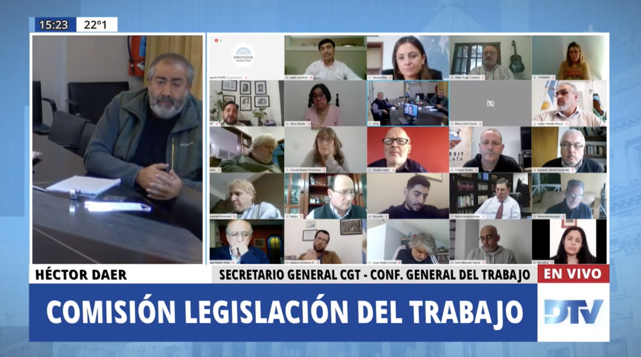 SE REUNIERON LAS COMISIONES DE LEGISLACIÓN DEL TRABAJO; LA ESPECIAL MIXTA DISPUESTA EN LOS ARTÍCULOS 55 Y 56 DE LA LEY 27.541; Y LA BICAMERAL PERMANENTE DE SEGUIMIENTO Y CONTROL DEL MINISTERIO PÚBLICO DE LA NACIÓN -LEY 24.946-