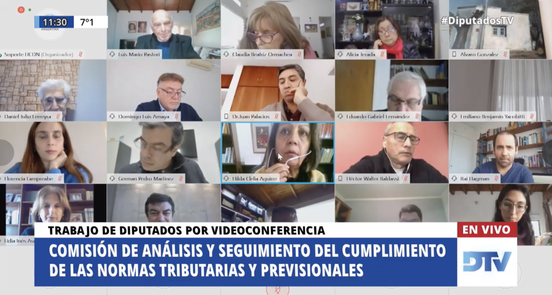 SE REUNIERON LAS COMISIONES DE ANÁLISIS Y SEGUIMIENTO DE NORMAS TRIBUTARIAS Y PREVISIONALES; Y LA BICAMERAL ESPECIAL DE MONITOREO E IMPLEMENTACIÓN DEL CÓDIGO PROCESAL PENAL FEDERAL