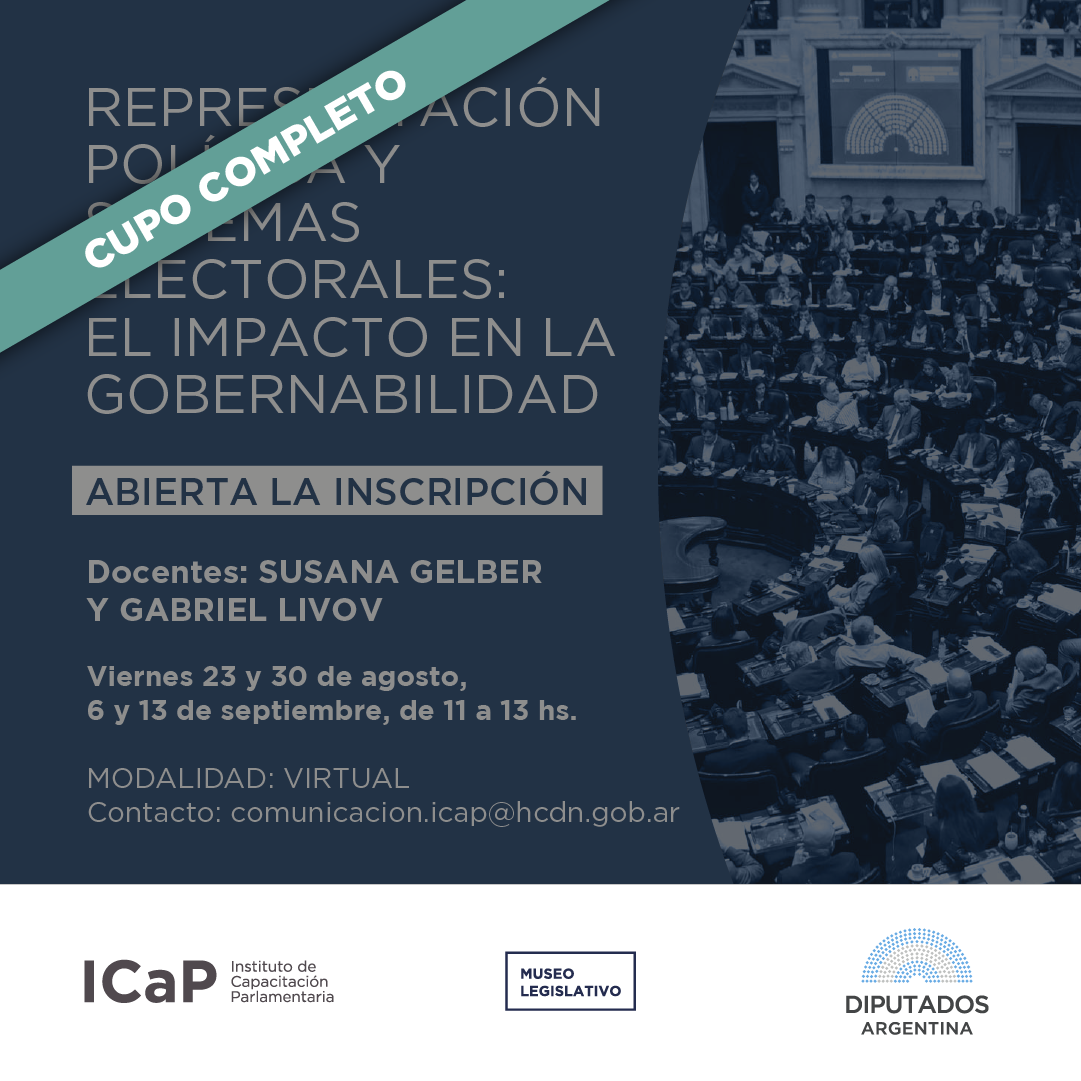 Representación Política y Sistemas Electorales: El impacto en la gobernabilidad