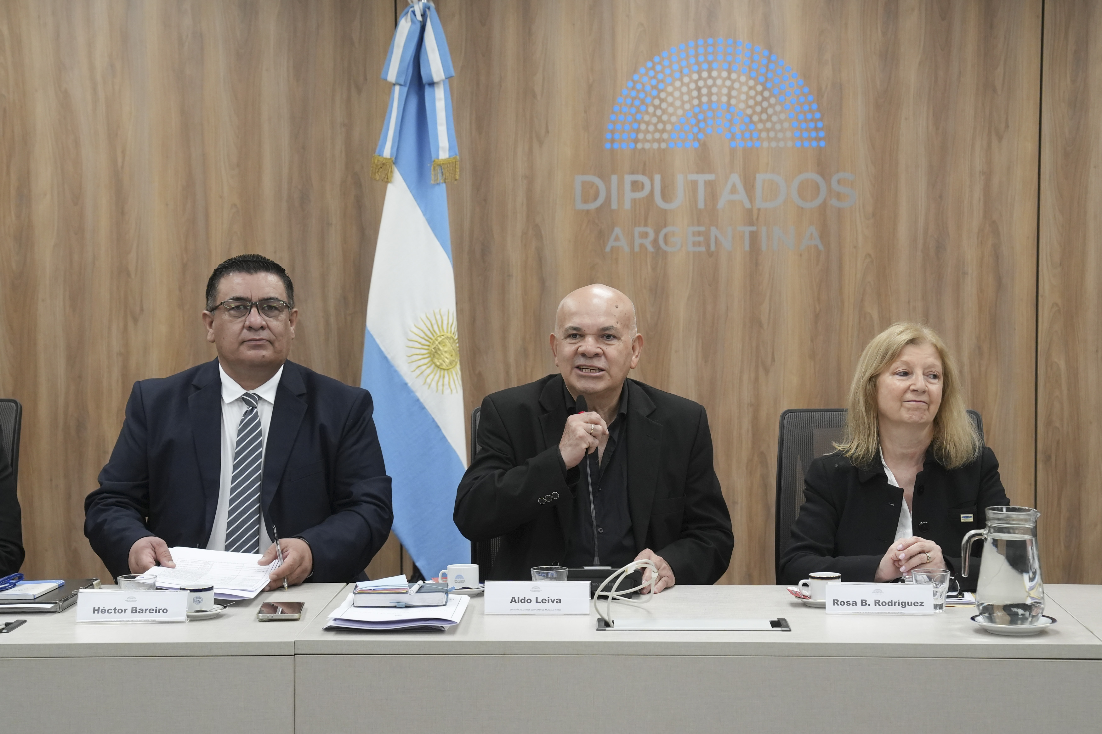 Galeria de imagenes de la noticia INTEGRANTES DE LA CONFEDERACIÓN DE MUTUALIDADES EXPUSIERON EN LA COMISIÓN DE ASUNTOS COOPERATIVOS