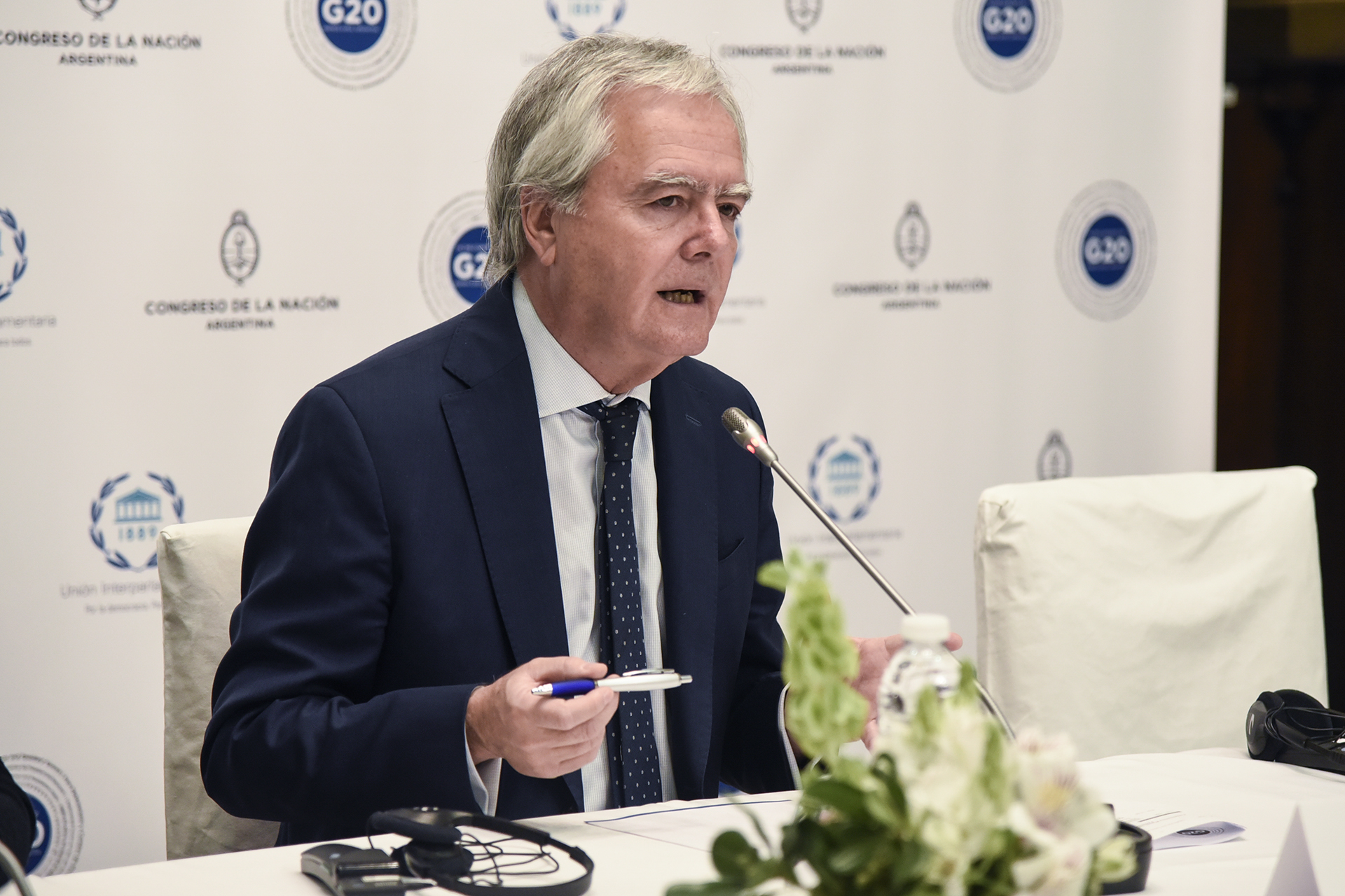 Galeria de imagenes de la noticia DEBATE EN TORNO AL ROL DEL PARLAMENTO EN LA ARQUITECTURA DEL G20