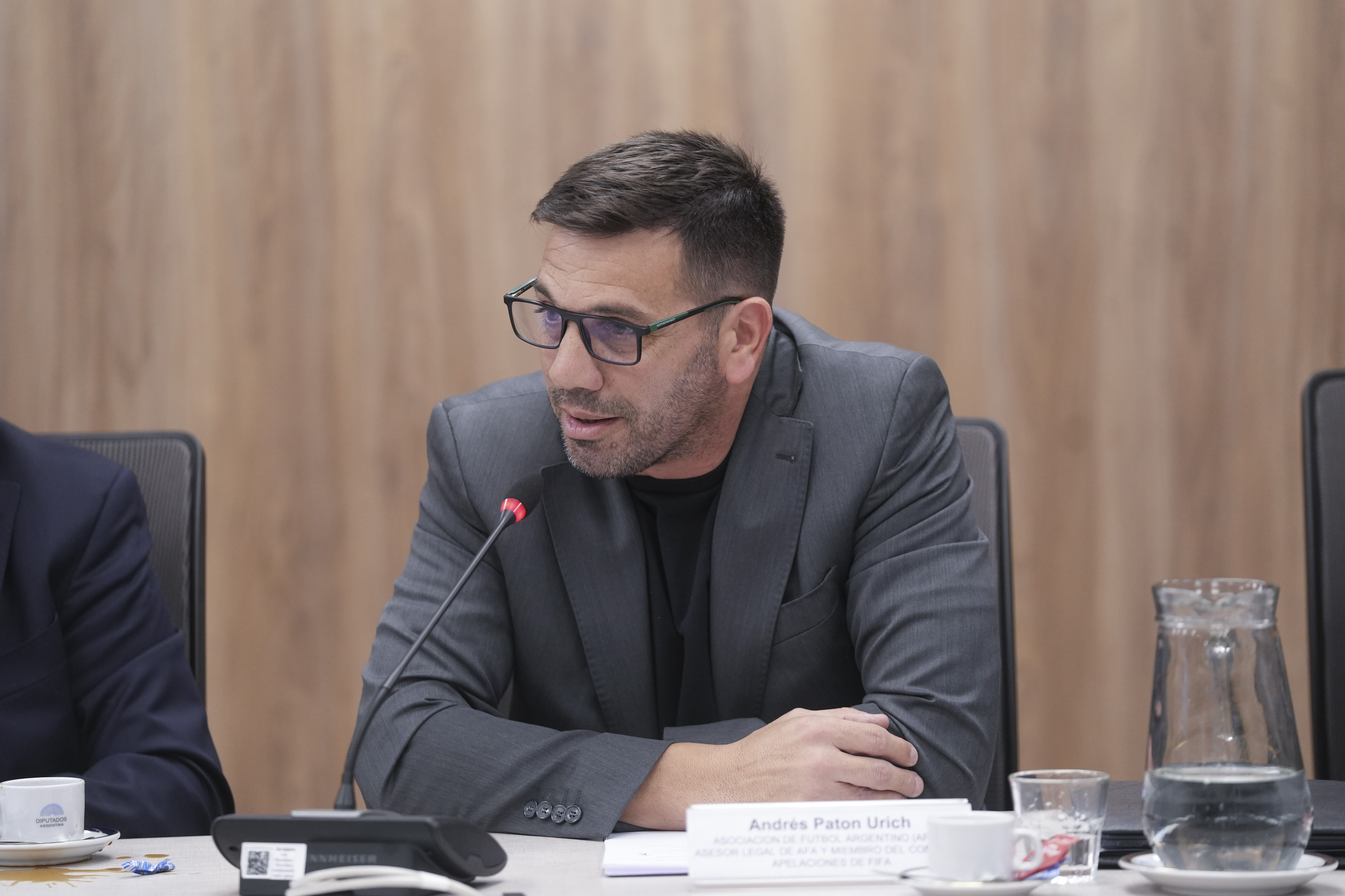Galeria de imagenes de la noticia REPRESENTANTES DEL MINISTERIO DE SEGURIDAD Y DE AFA RESPALDARON EL PROYECTO ANTI BARRAS EN EL FÚTBOL