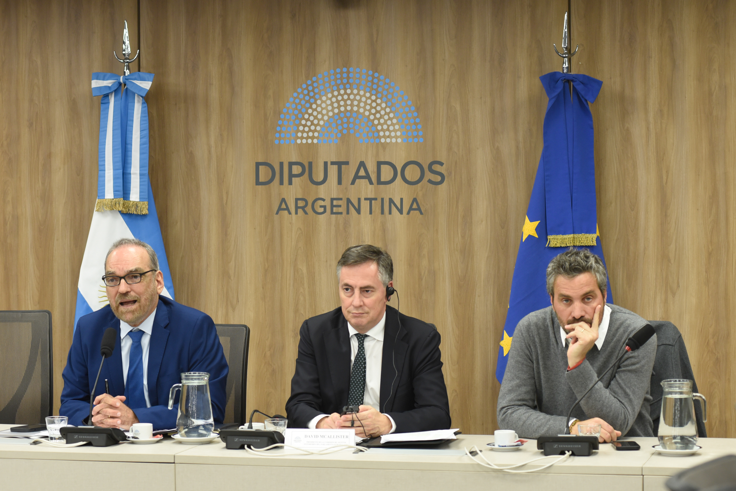 Galeria de imagenes de la noticia ACUERDO MERCOSUR-UNIÓN EUROPEA: UNA COMISIÓN DEL PARLAMENTO EUROPEO VISITÓ LA CÁMARA DE DIPUTADOS