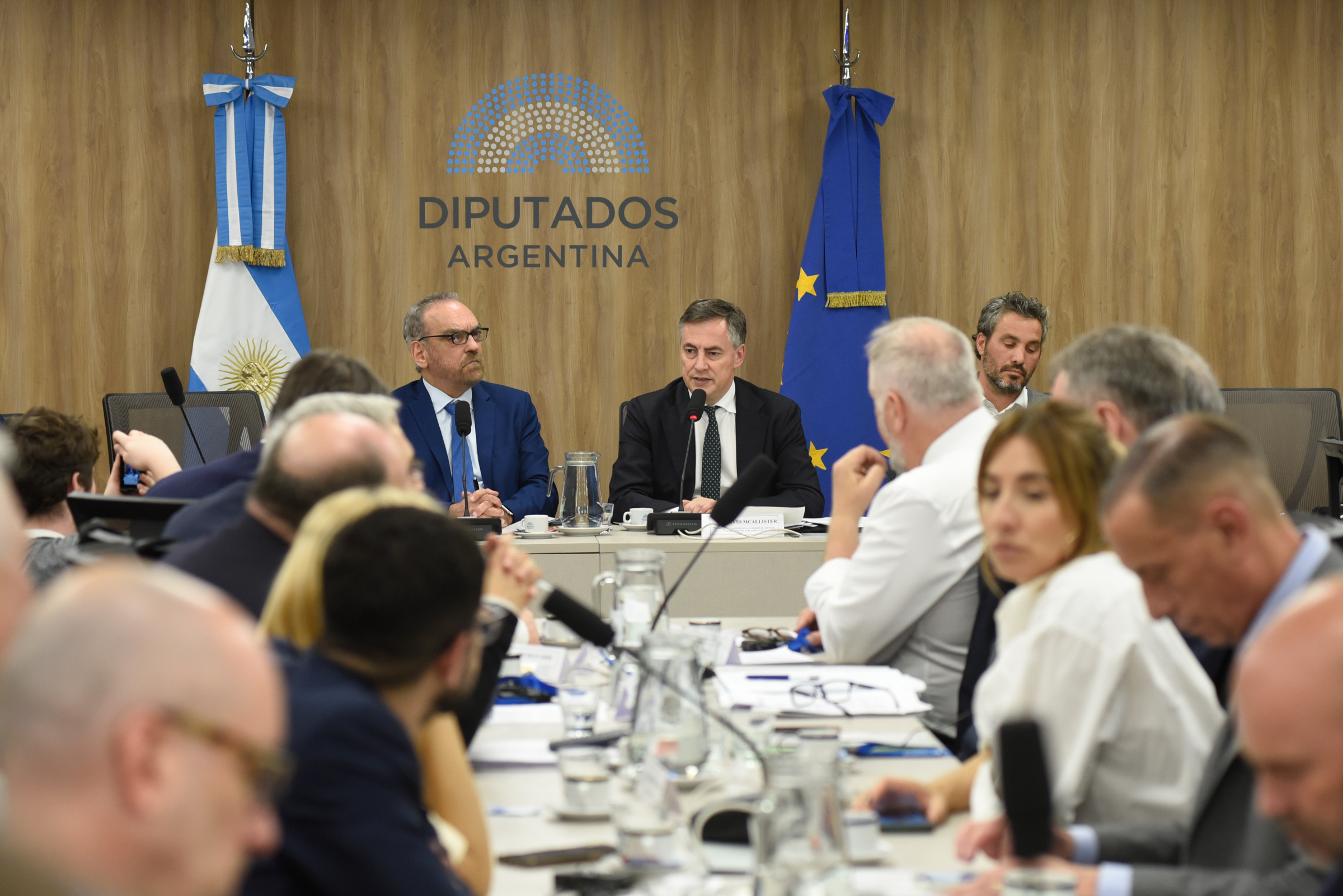 Galeria de imagenes de la noticia ACUERDO MERCOSUR-UNIÓN EUROPEA: UNA COMISIÓN DEL PARLAMENTO EUROPEO VISITÓ LA CÁMARA DE DIPUTADOS