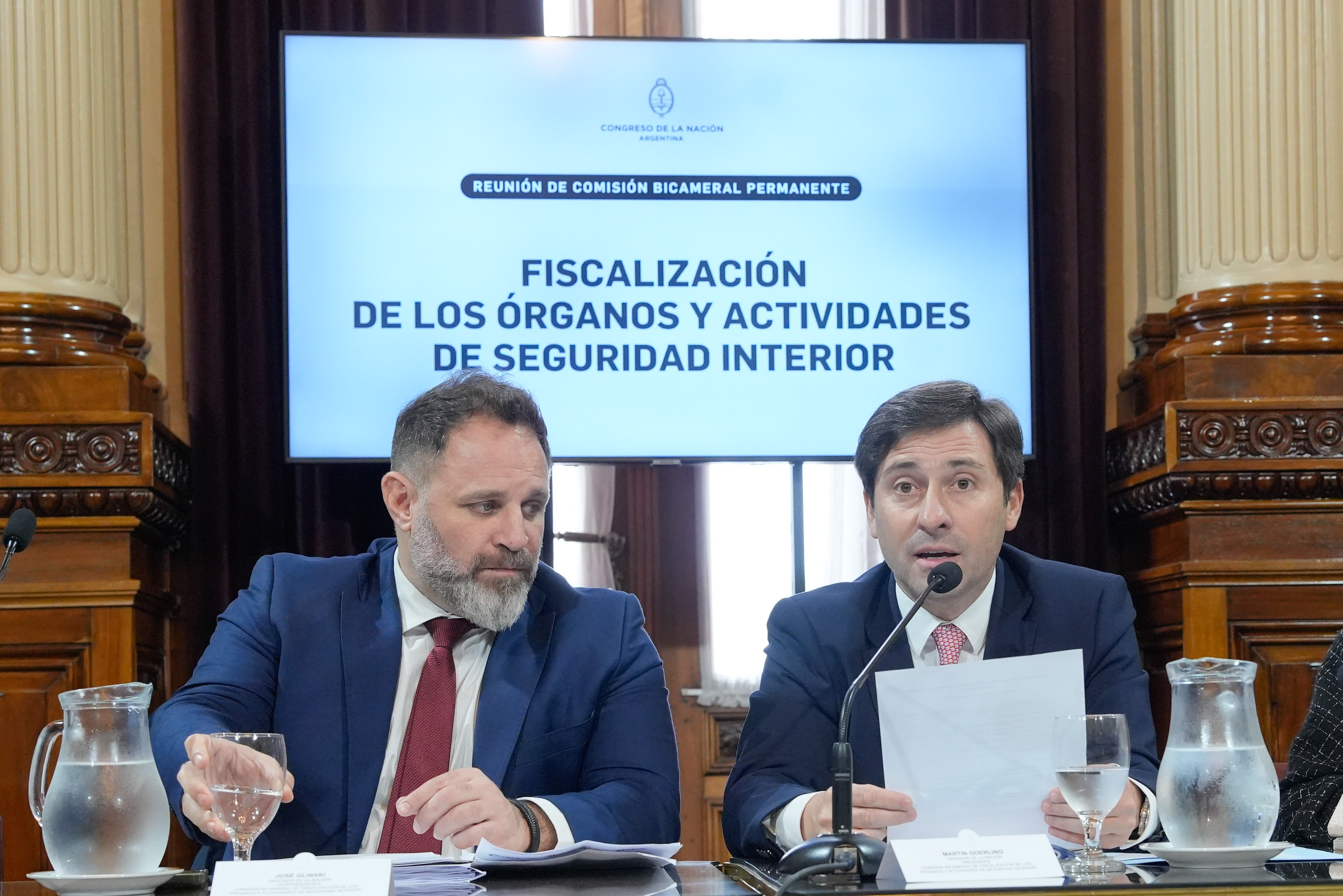 Galeria de imagenes de la noticia FUNCIONARIOS EXPUSIERON SOBRE LOS CAMBIOS EN LAS FUERZAS DE SEGURIDAD NACIONAL