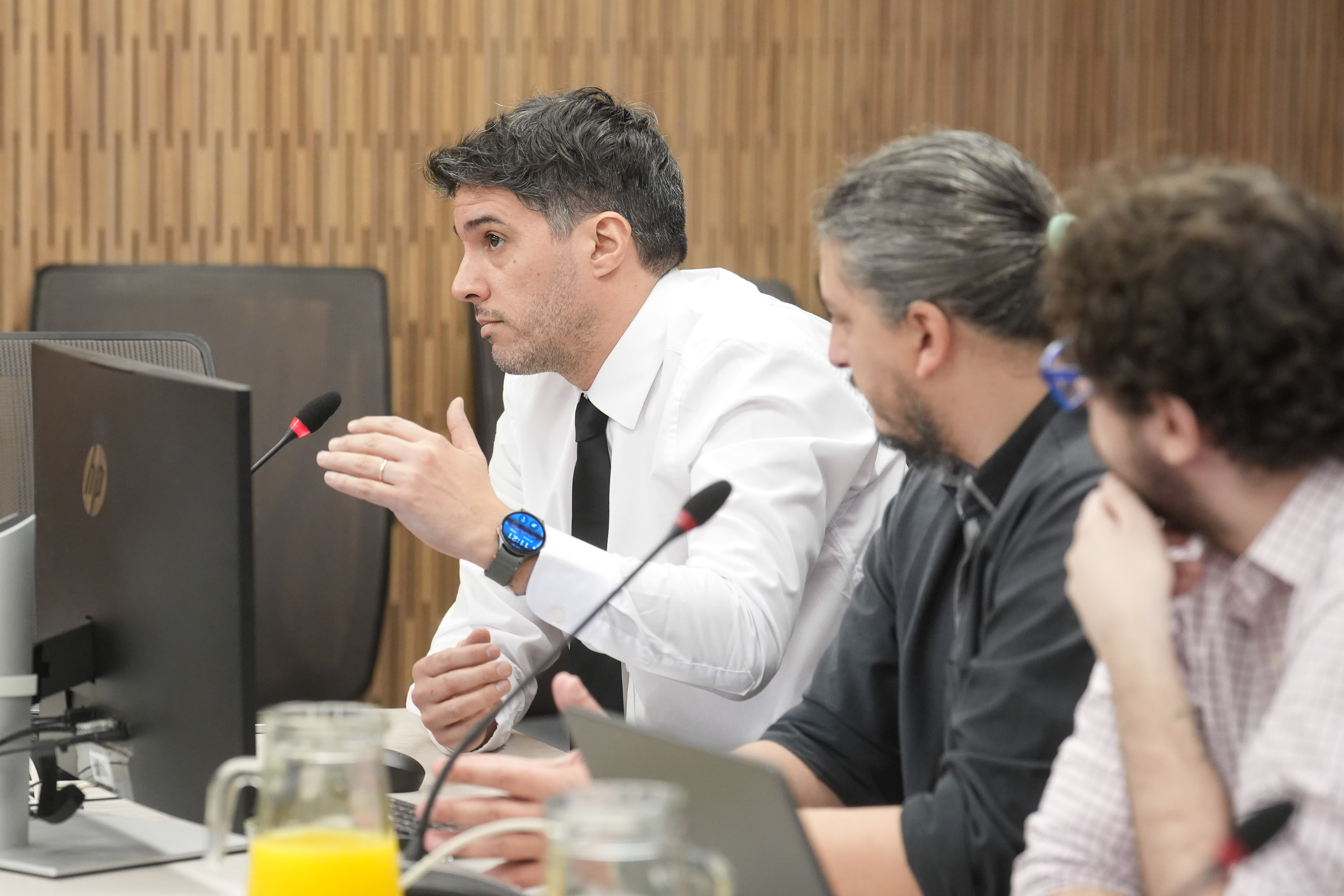 Galeria de imagenes de la noticia SE REALIZÓ EN DIPUTADOS UN TALLER PRESENTACIÓN DEL MODELO PARLAMENTARIO DE IA CHILENO