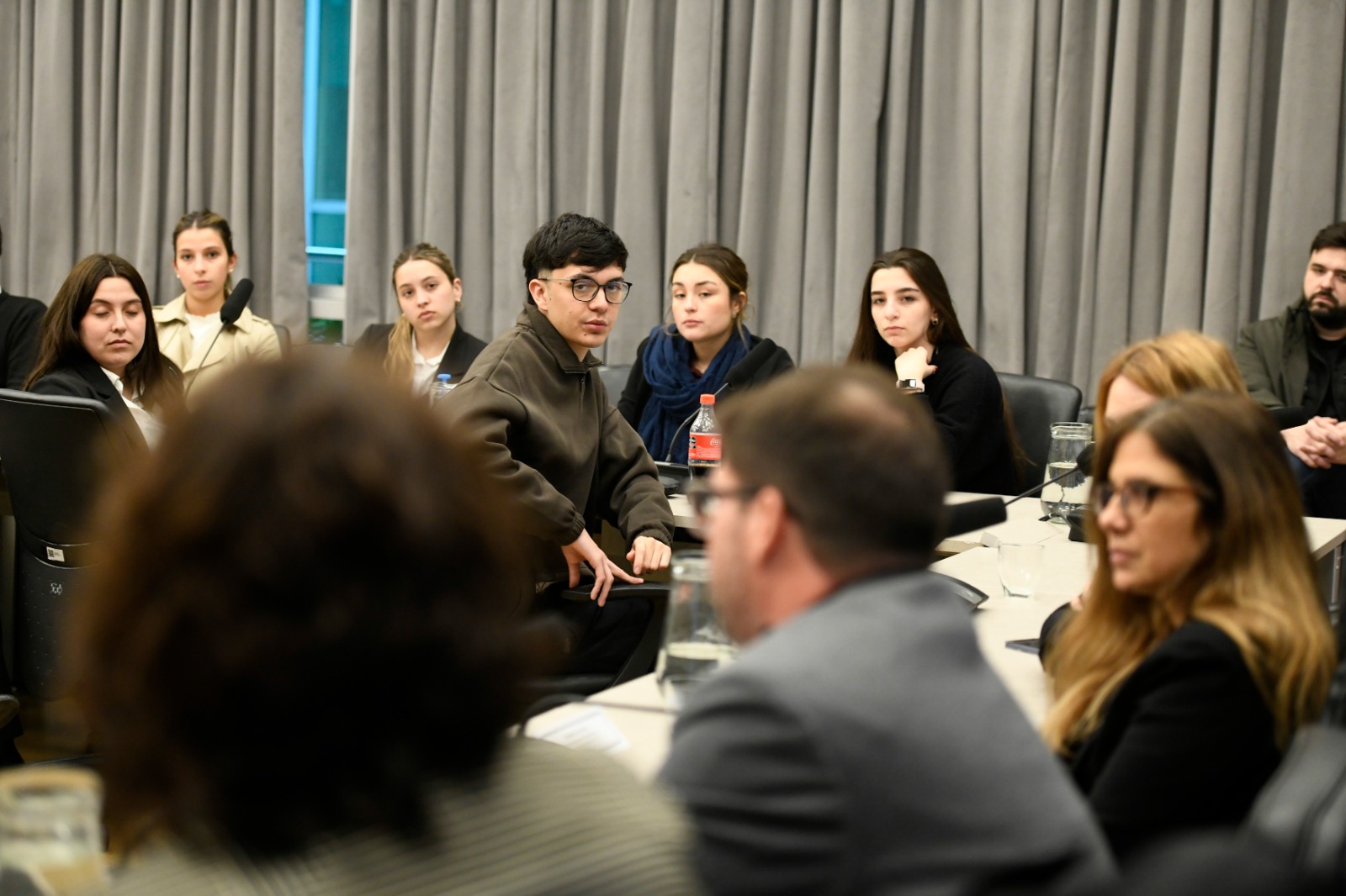 Galeria de imagenes de la noticia DIPUTADOS RECIBIERON A ESTUDIANTES DE LA UNIVERSIDAD CATÓLICA DE CÓRDOBA