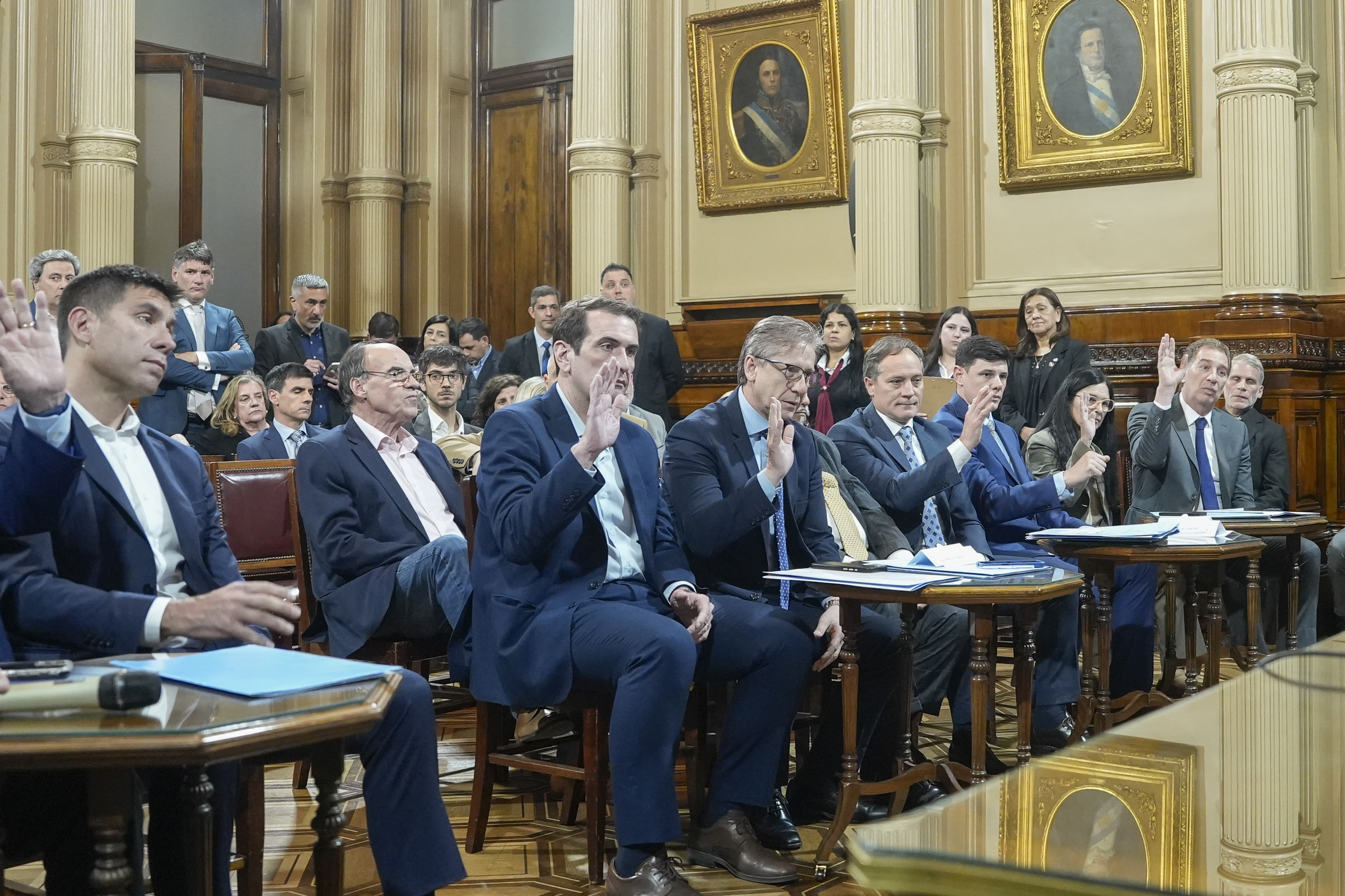 Galeria de imagenes de la noticia SE CONSTITUYÓ LA COMISIÓN BICAMERAL DE REFORMA DEL ESTADO Y PRIVATIZACIONES