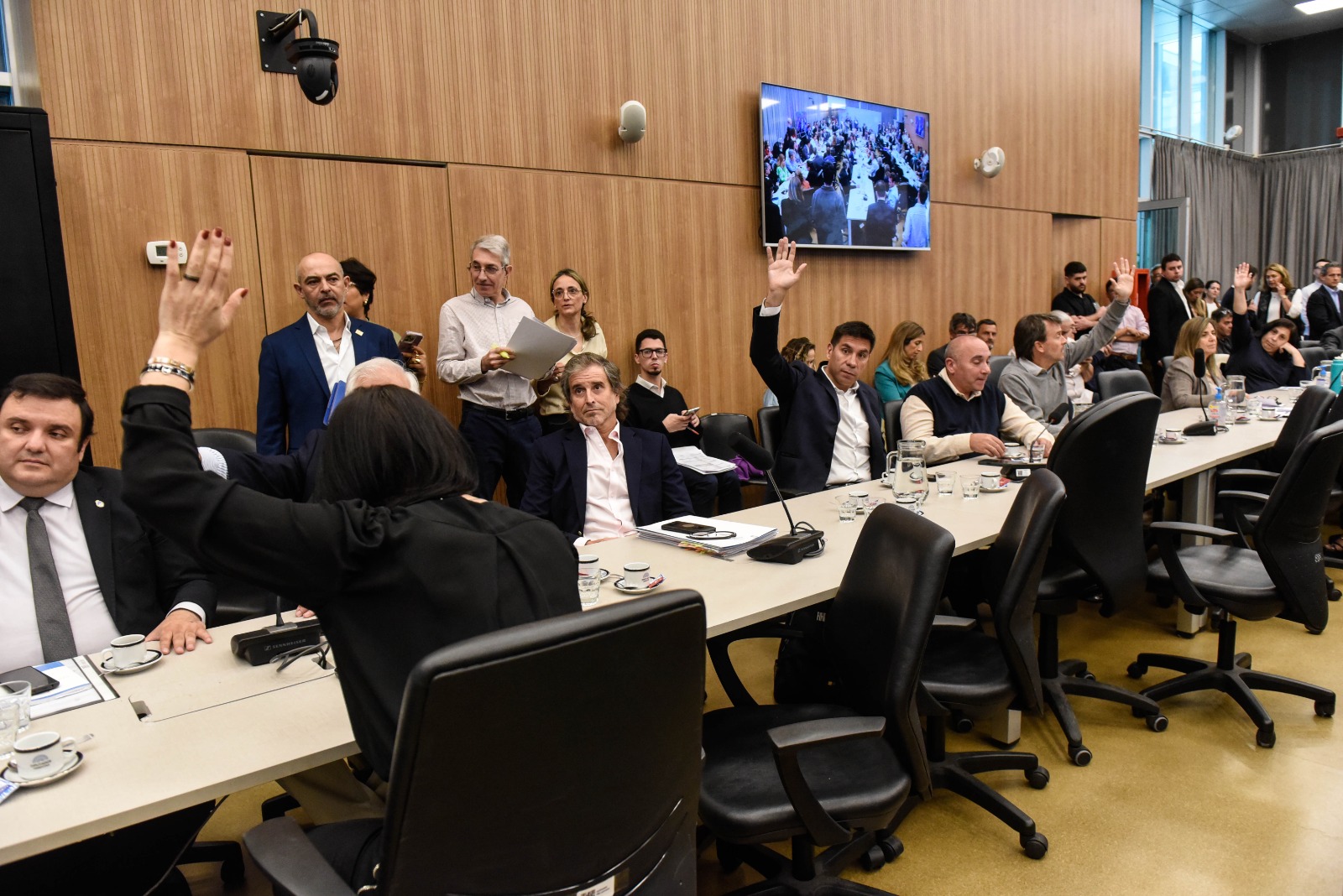 Galeria de imagenes de la noticia REPRESENTANTES DEL DEPORTE NACIONAL PARTICIPARON DE UNA REUNIÓN CONJUNTA EN DIPUTADOS