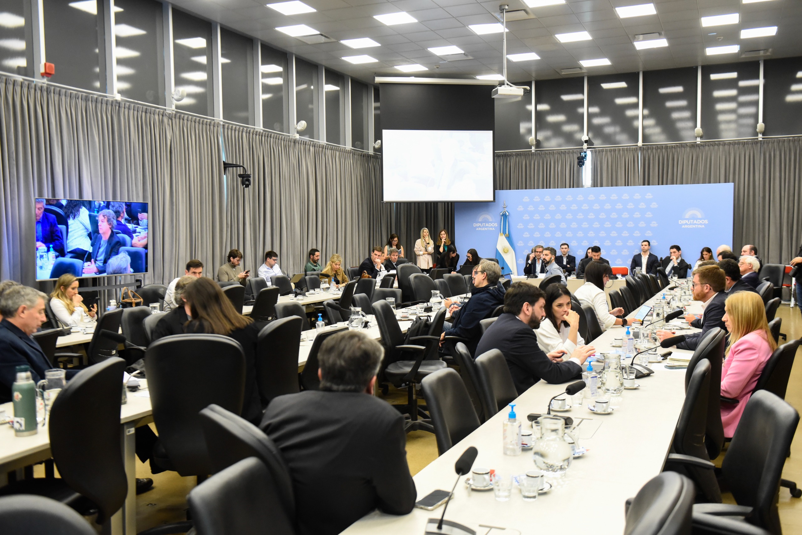 Galeria de imagenes de la noticia FUNCIONARIOS DEL MINISTERIO DE DESREGULACIÓN EXPUSIERON EN LA COMISIÓN DE PRESUPUESTO Y HACIENDA