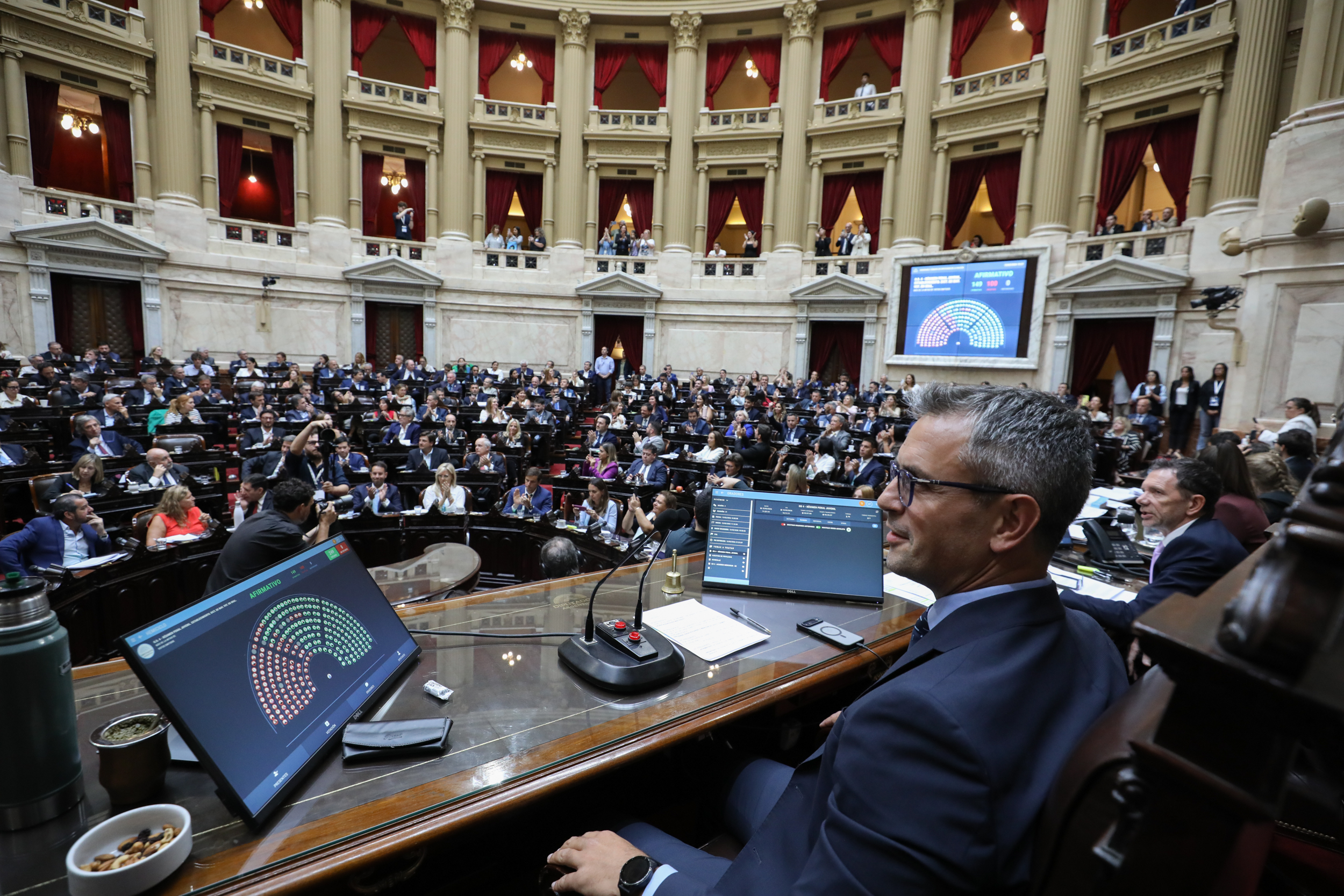 Galeria de imagenes de la noticia LA CÁMARA DE DIPUTADOS LE DIO MEDIA SANCIÓN AL NUEVO REGIMEN PENAL JUVENIL