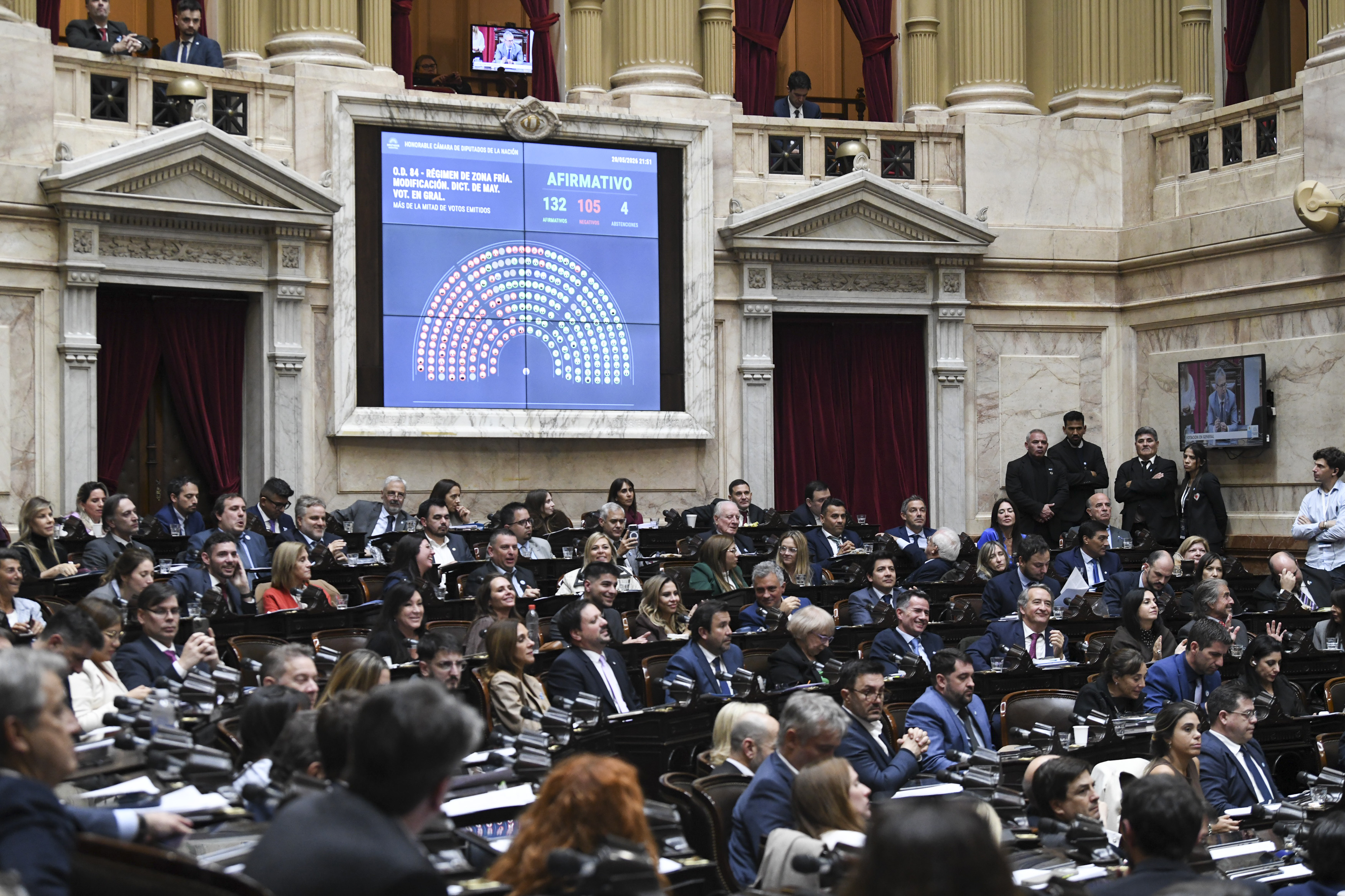 Galeria de imagenes de la noticia DIPUTADOS DIO MEDIA SANCIÓN AL PROYECTO DE “LEY HOJARASCA” Y LOS CAMBIOS AL RÉGIMEN DE ZONAS FRÍAS