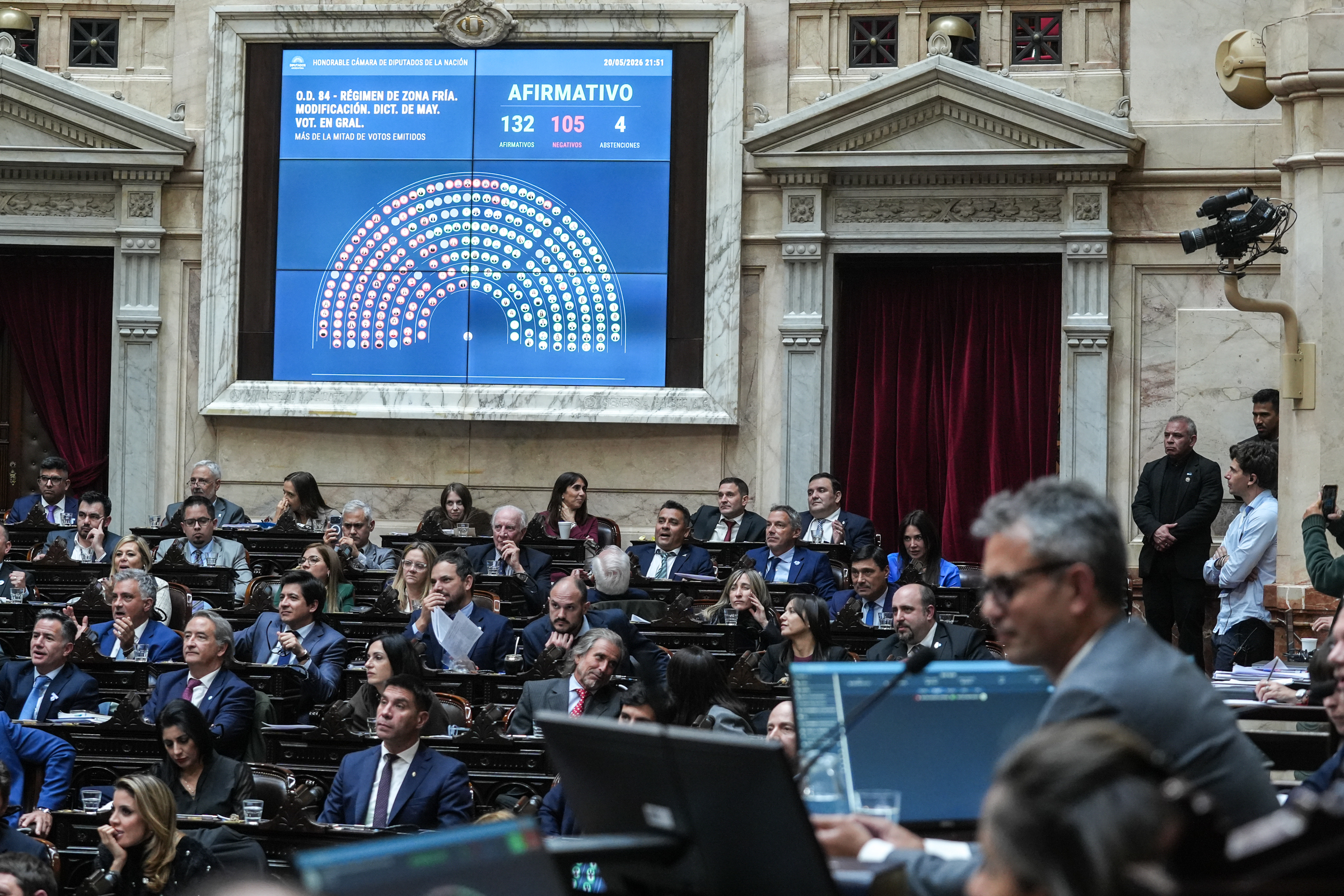 Galeria de imagenes de la noticia DIPUTADOS DIO MEDIA SANCIÓN AL PROYECTO DE “LEY HOJARASCA” Y LOS CAMBIOS AL RÉGIMEN DE ZONAS FRÍAS