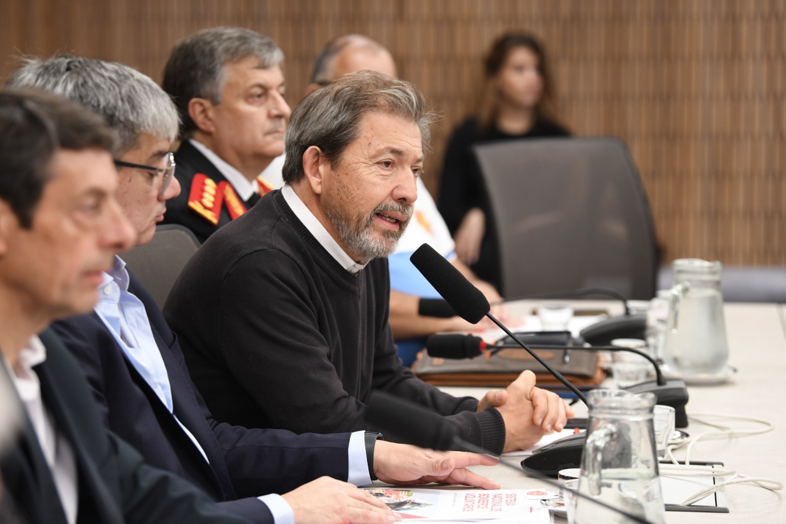 Galeria de imagenes de la noticia AUTORIDADES DEL SISTEMA NACIONAL DE BOMBEROS VOLUNTARIOS EXPUSIERON EN DIPUTADOS SOBRE ALCANCES DE LA LEY 25.054